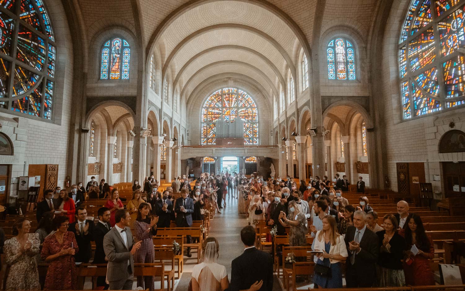 Reportage photo d'une cérémonie religieuse d'un mariage à la Baule