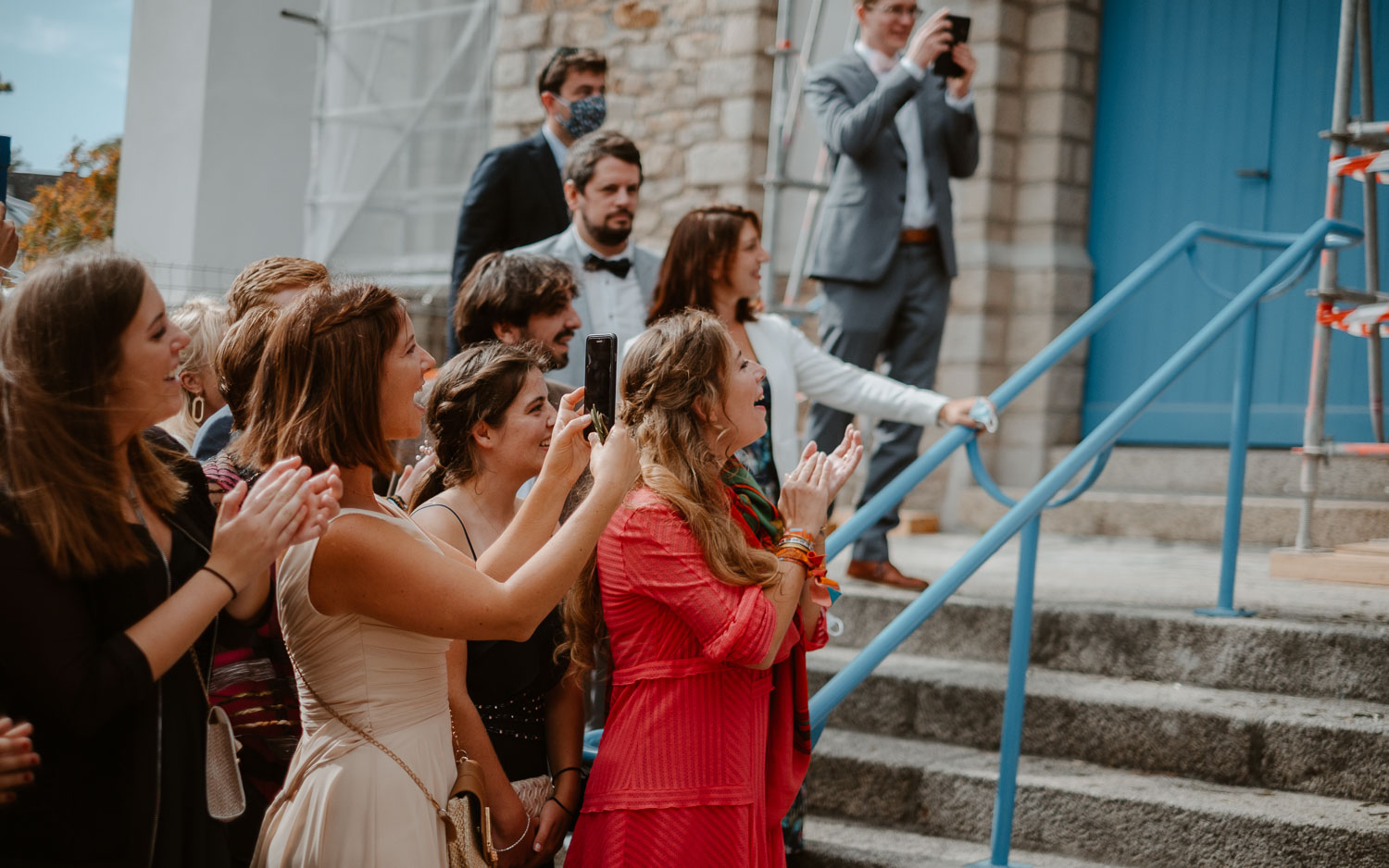 Reportage photo d'une cérémonie religieuse d'un mariage à la Baule