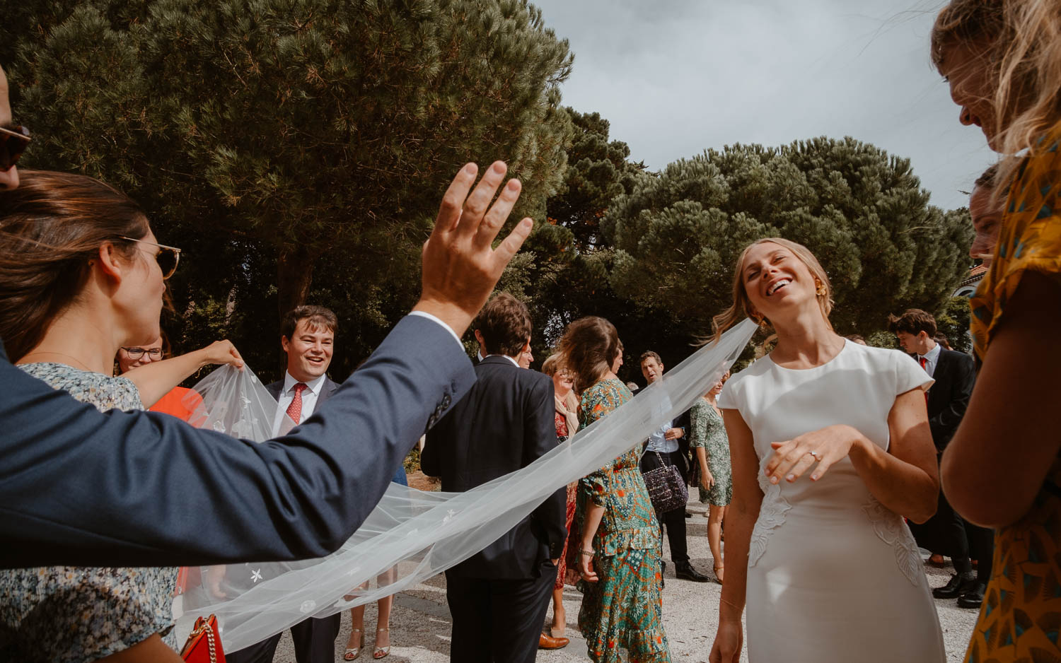 Reportage photo d'une cérémonie religieuse d'un mariage à la Baule