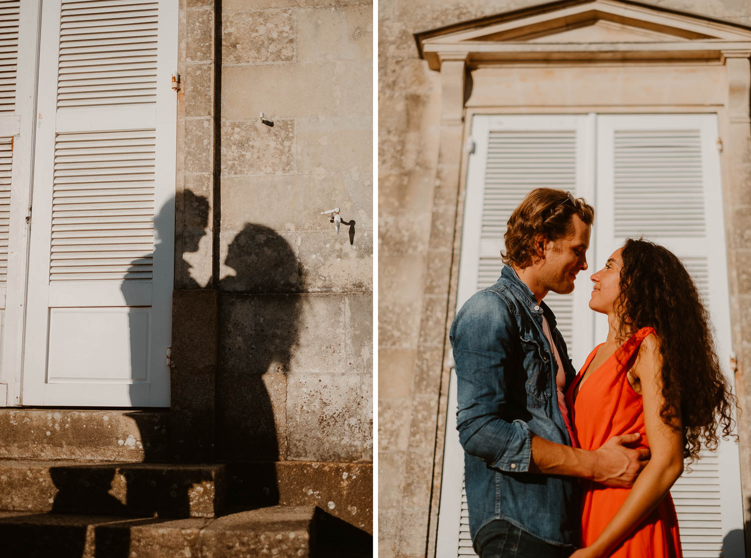 Photos de couple bord de l'erdre à Nantes, au parc de la chantrerie