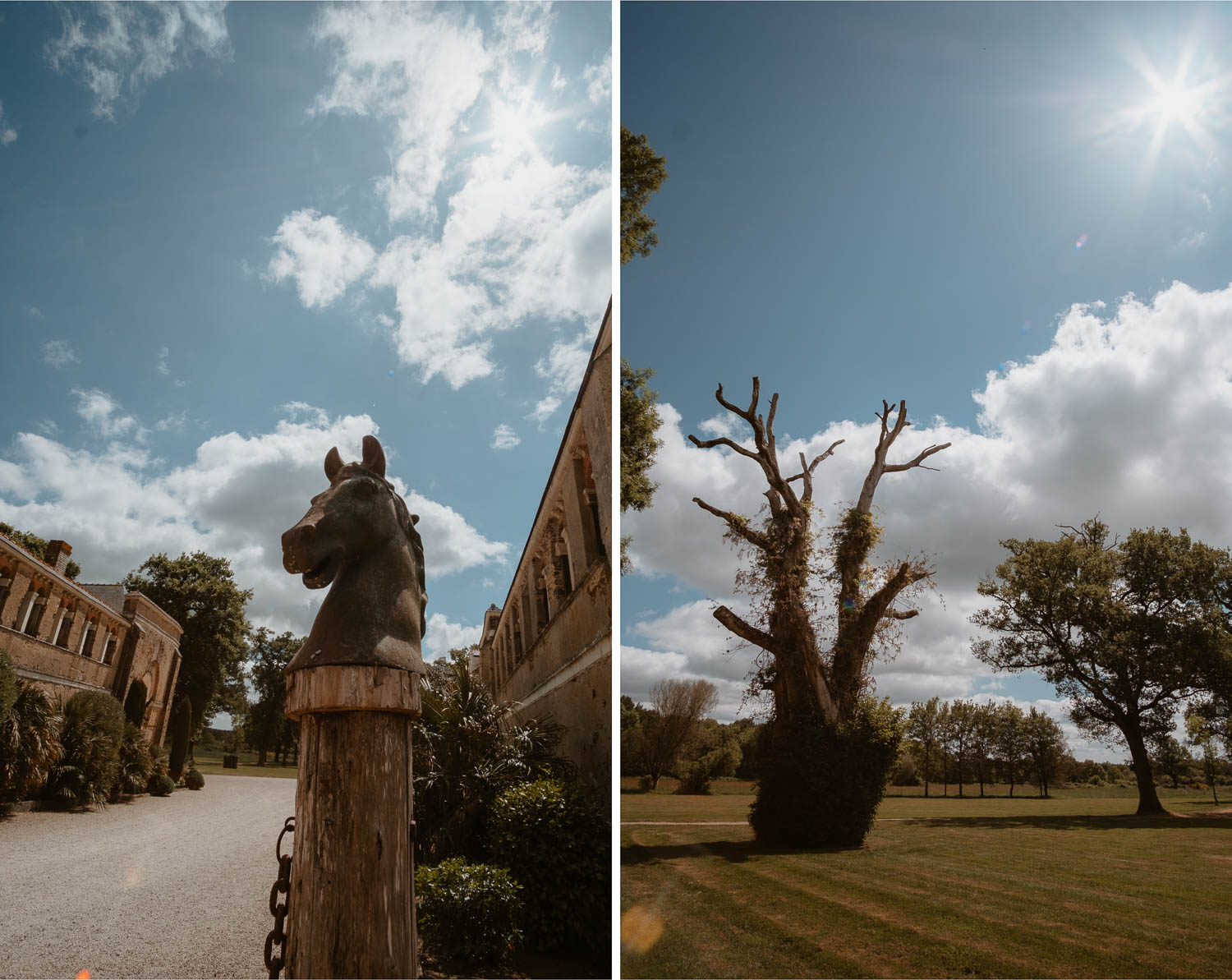 Reportage photo lifestyle d’un mariage au mois de mai au Manoir de la Jahotière