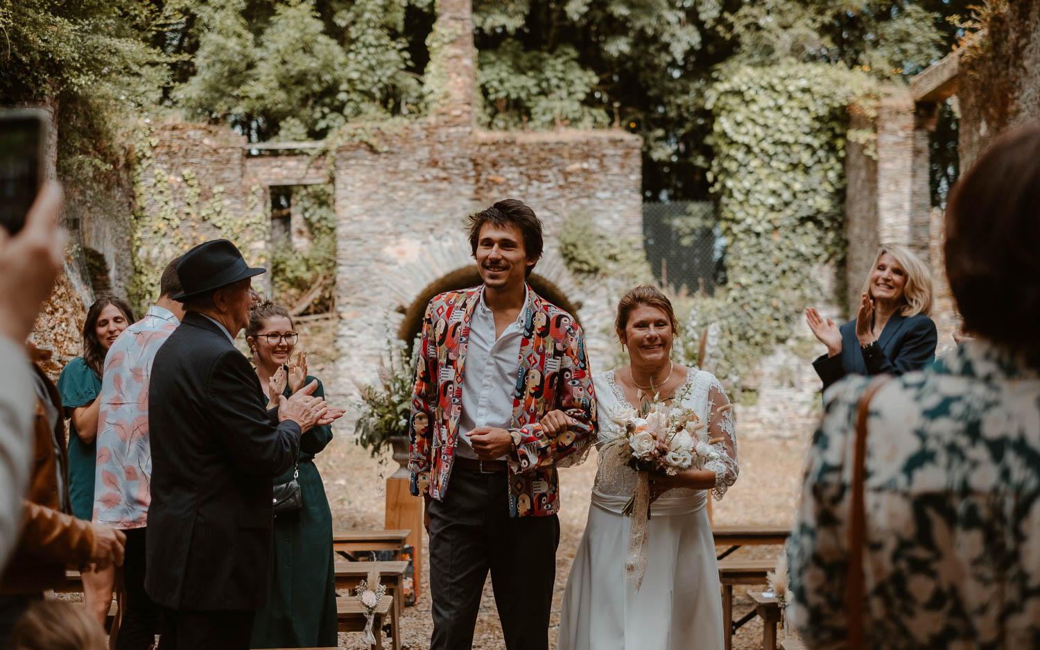 Reportage photo lifestyle de la cérémonie laïque d’un mariage