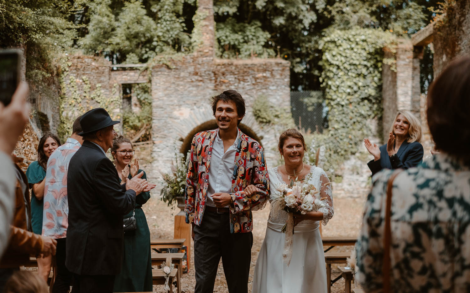 Reportage photo lifestyle de la cérémonie laïque d’un mariage