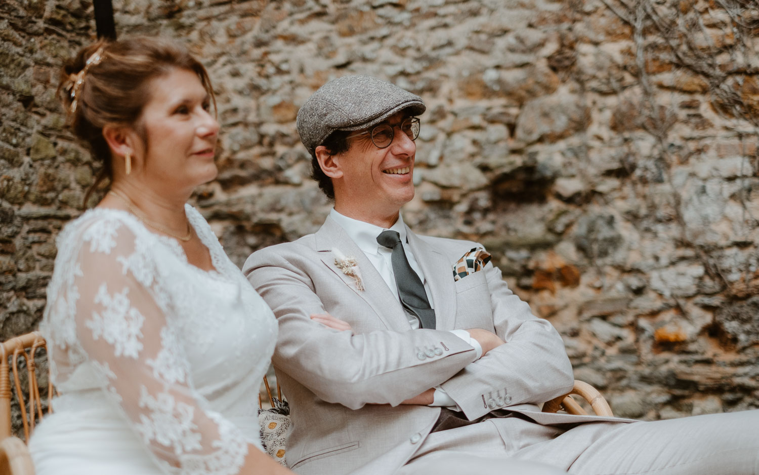 Reportage photo lifestyle de la cérémonie laïque d’un mariage