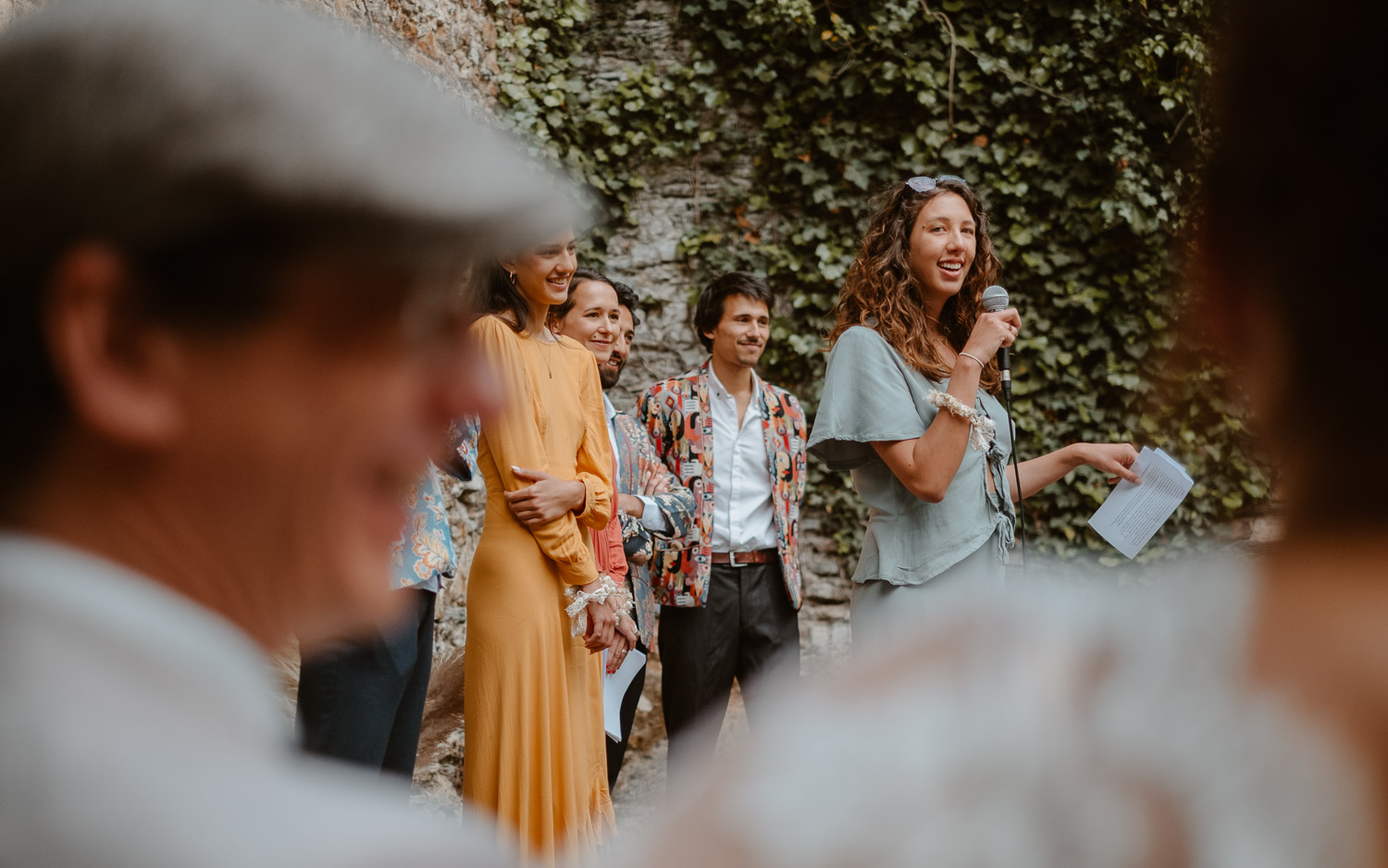 Reportage photo lifestyle de la cérémonie laïque d’un mariage