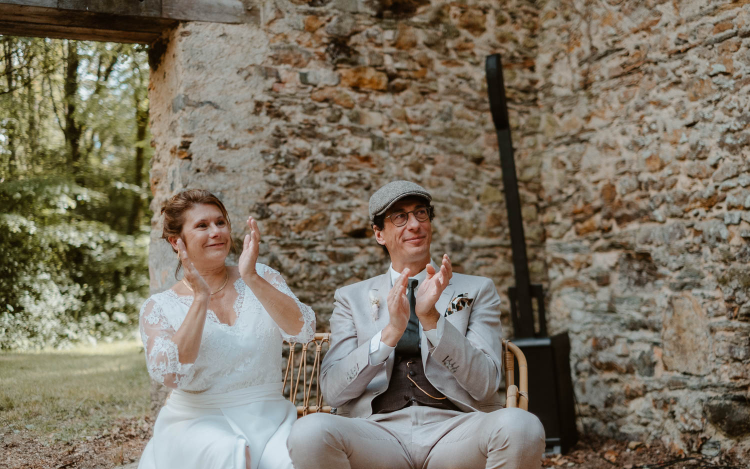 Reportage photo lifestyle de la cérémonie laïque d’un mariage