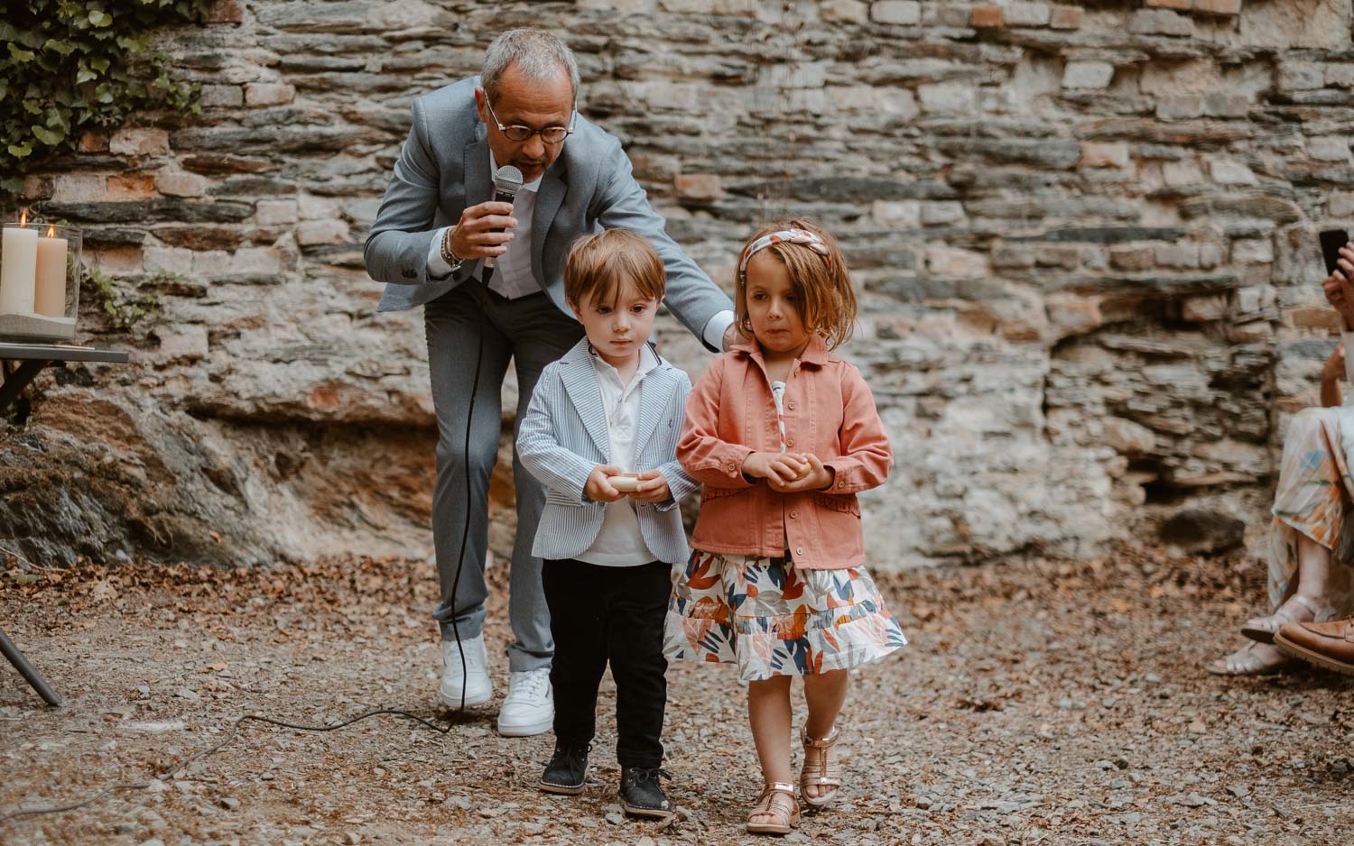 Reportage photo lifestyle de la cérémonie laïque d’un mariage