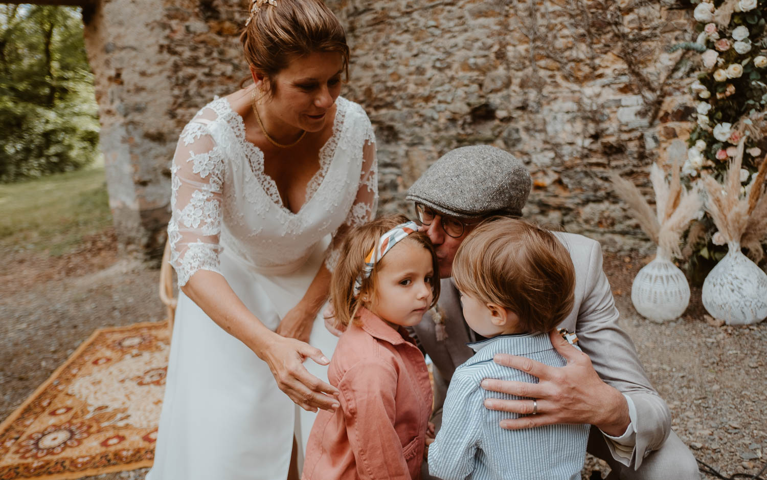 Reportage photo lifestyle de la cérémonie laïque d’un mariage