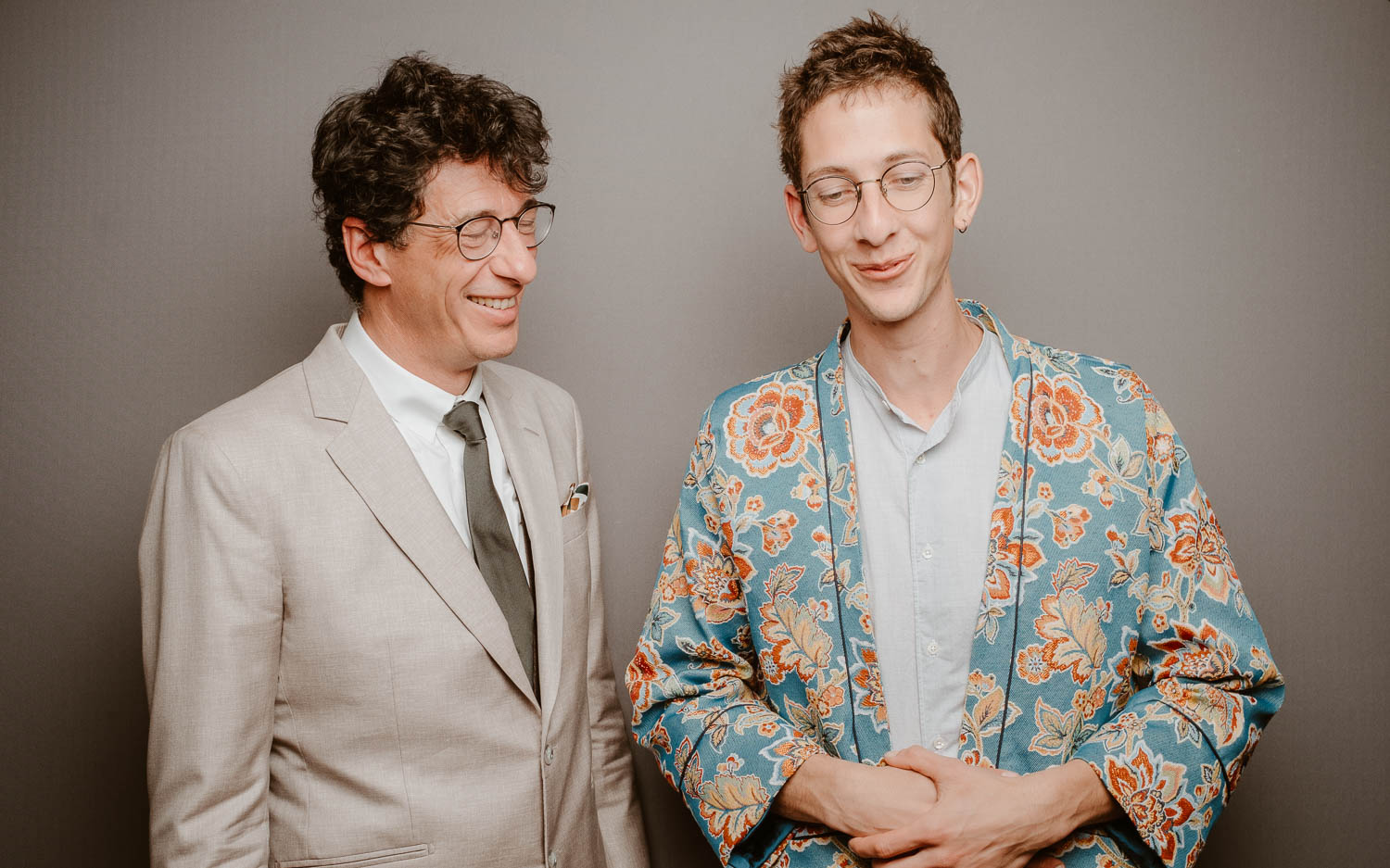 Studio photo lors de la soirée d’un mariage au Manoir de la Jahotière