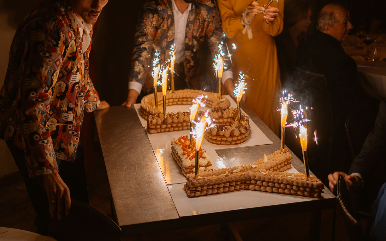 Soirée de mariage dans une magnifique salle en pierre apparente à Abbaretz