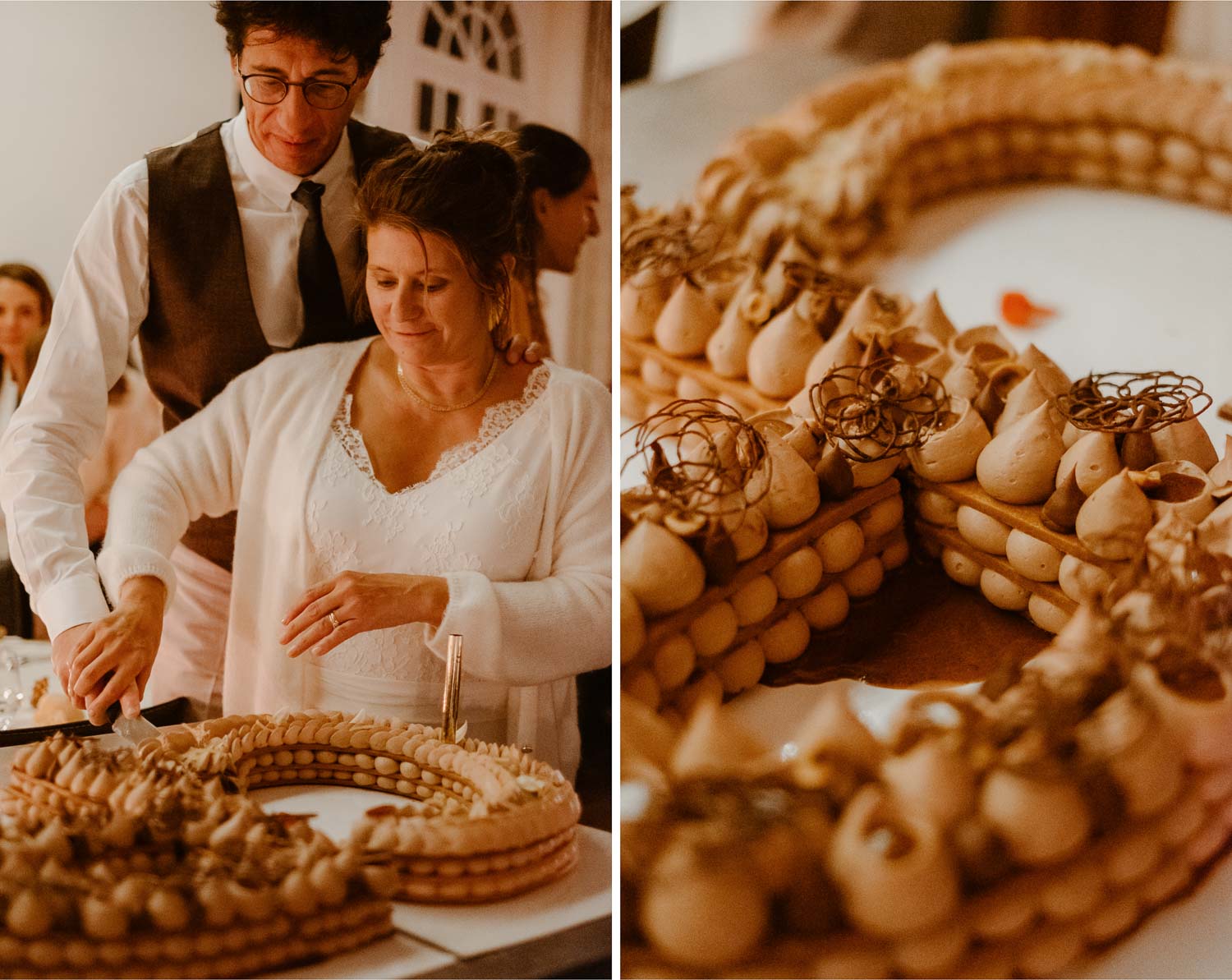 Soirée de mariage dans une magnifique salle en pierre apparente à Abbaretz