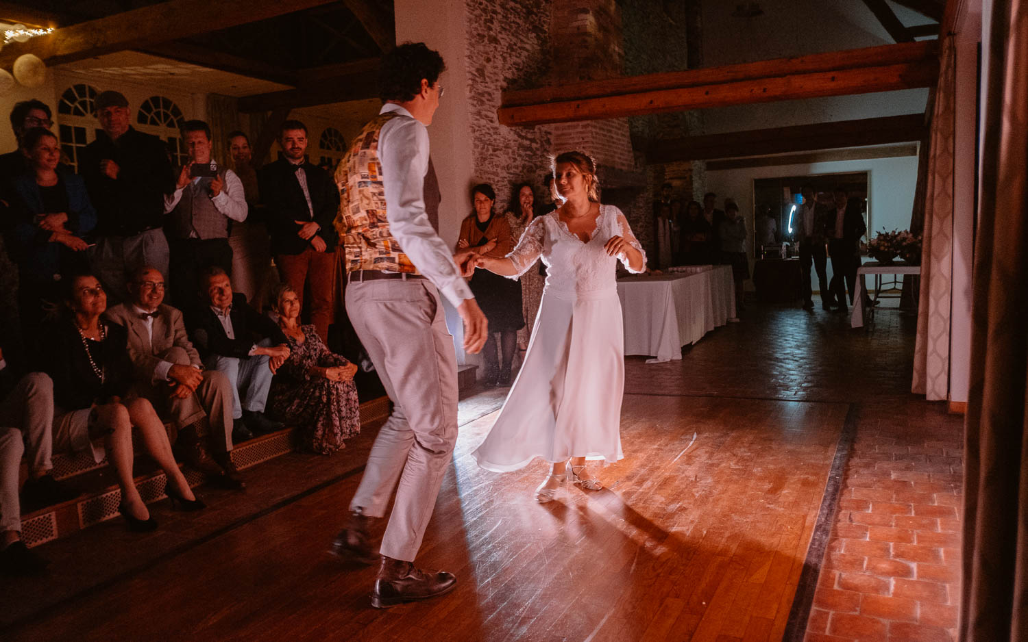 Soirée dansante et bal lors d’un mariage à Abbaretz
