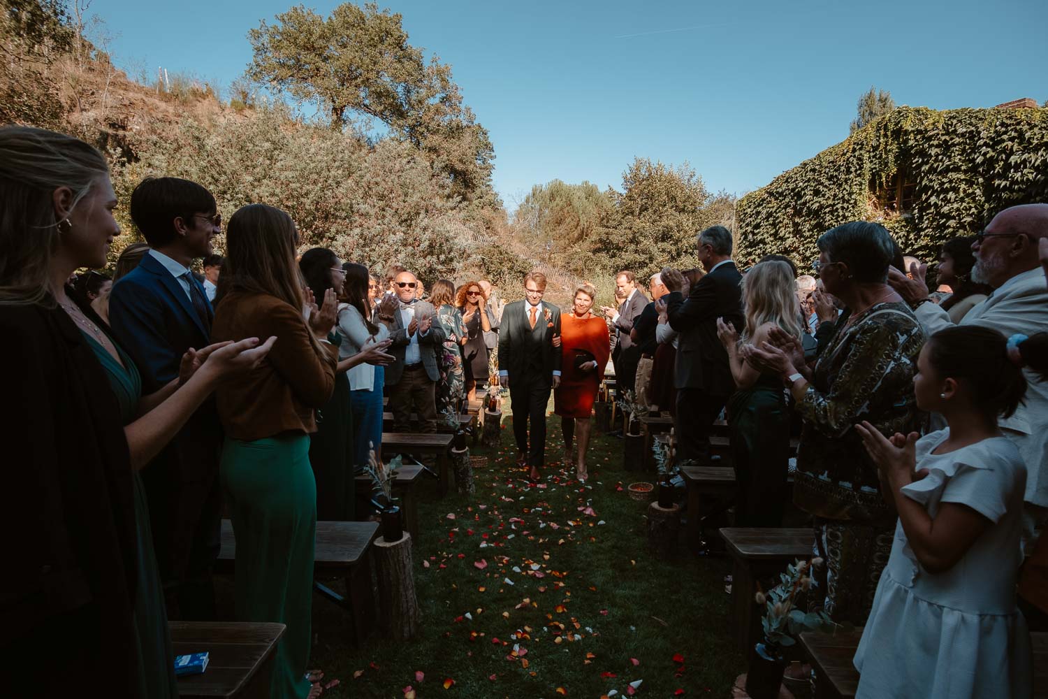 Reportage photo de la cérémonie laïque d’un mariage de deux français vivant à Londres