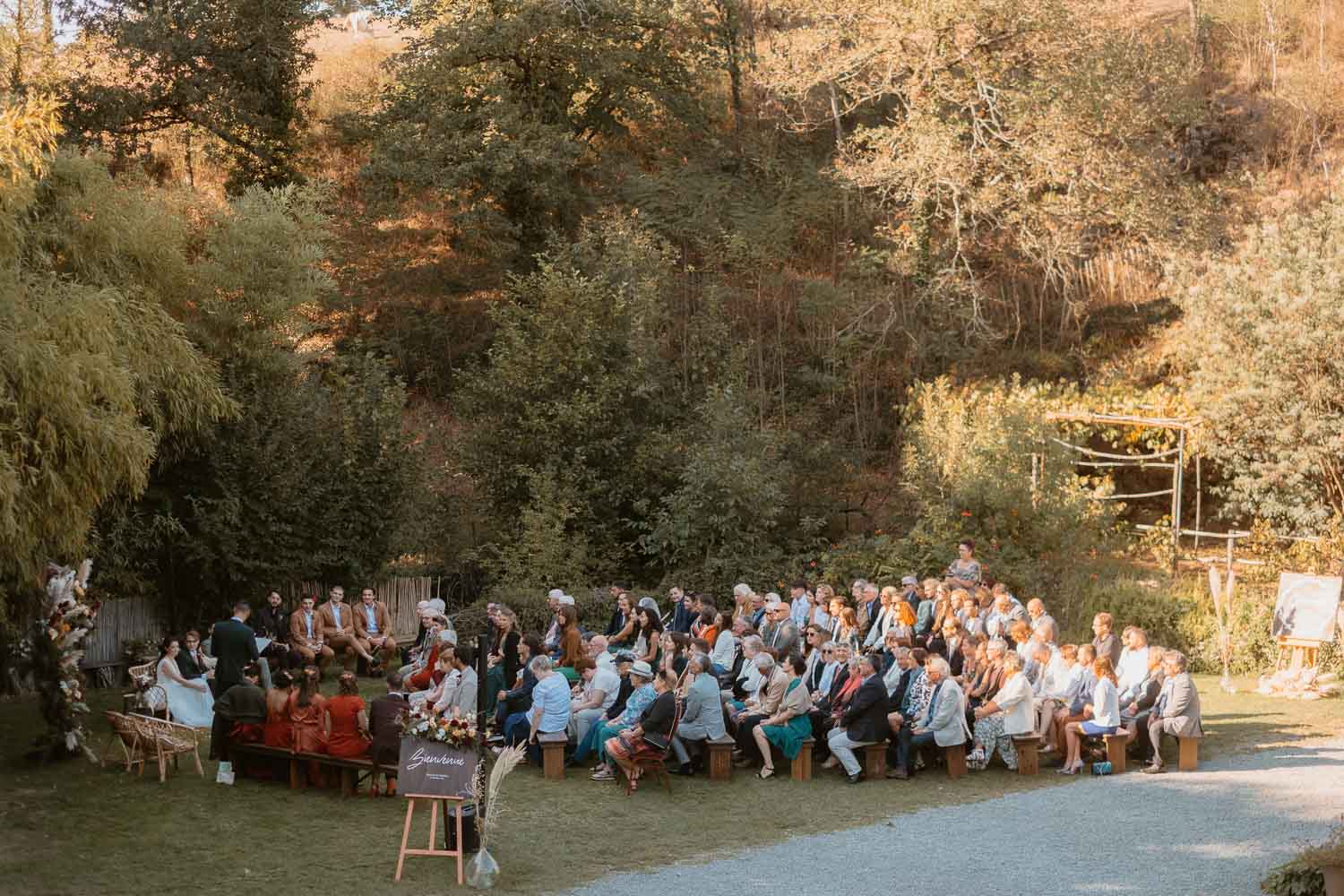 Reportage photo de la cérémonie laïque d’un mariage de deux français vivant à Londres