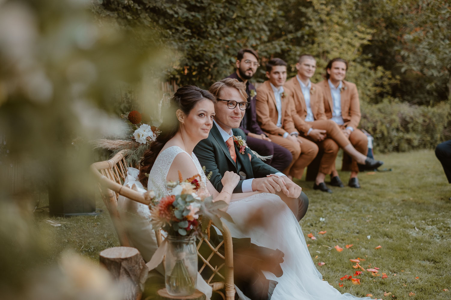 Reportage photo de la cérémonie laïque d’un mariage de deux français vivant à Londres