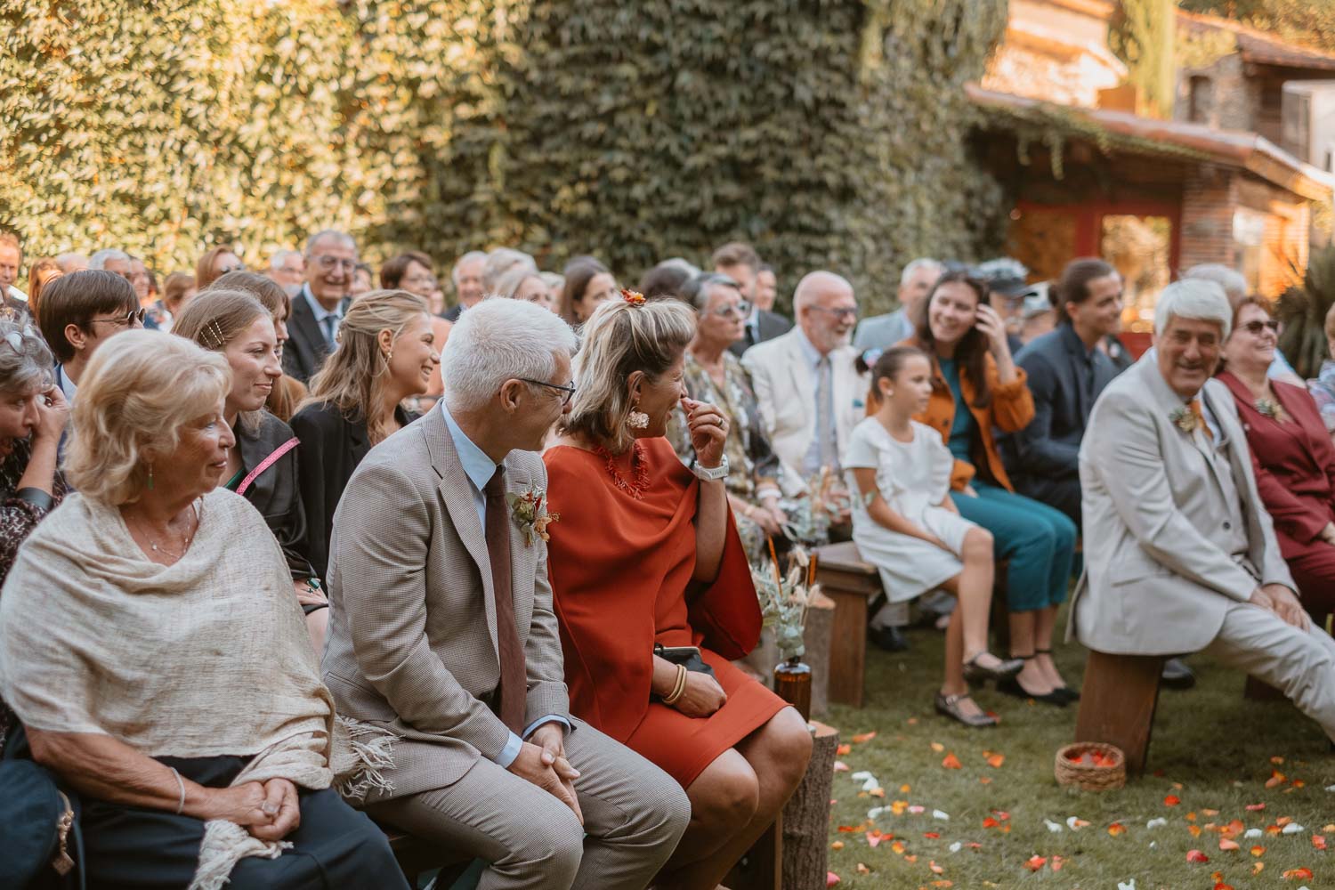 Reportage photo de la cérémonie laïque d’un mariage de deux français vivant à Londres