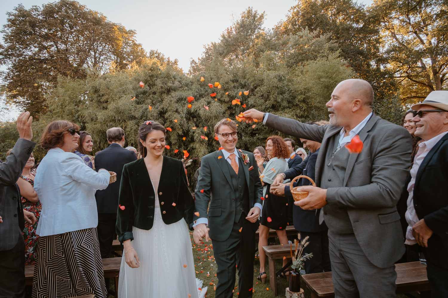 Reportage photo lifestyle de la cérémonie laïque d’un mariage