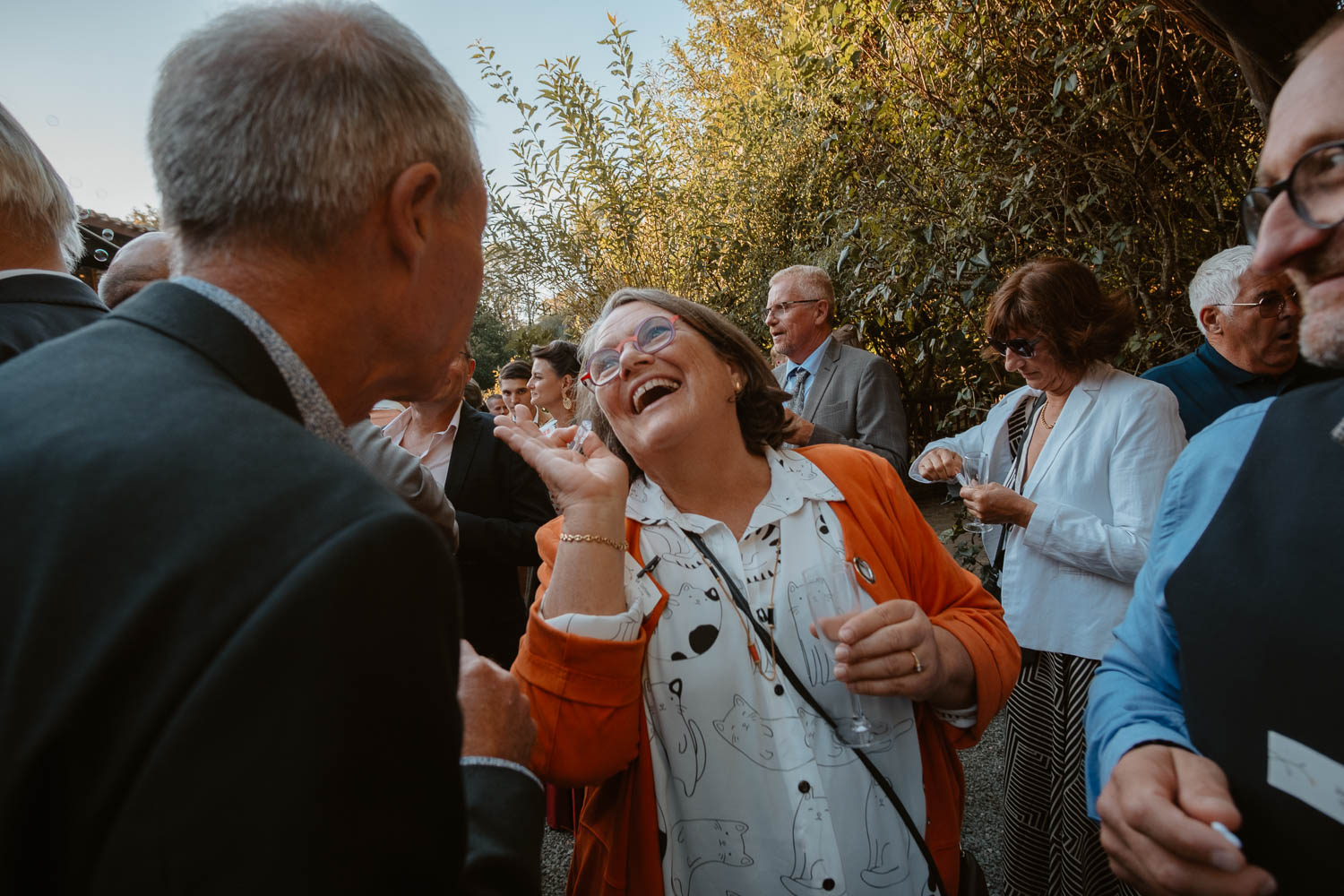 Reportage photo lifestyle et instants de vie sur un cocktail de mariage