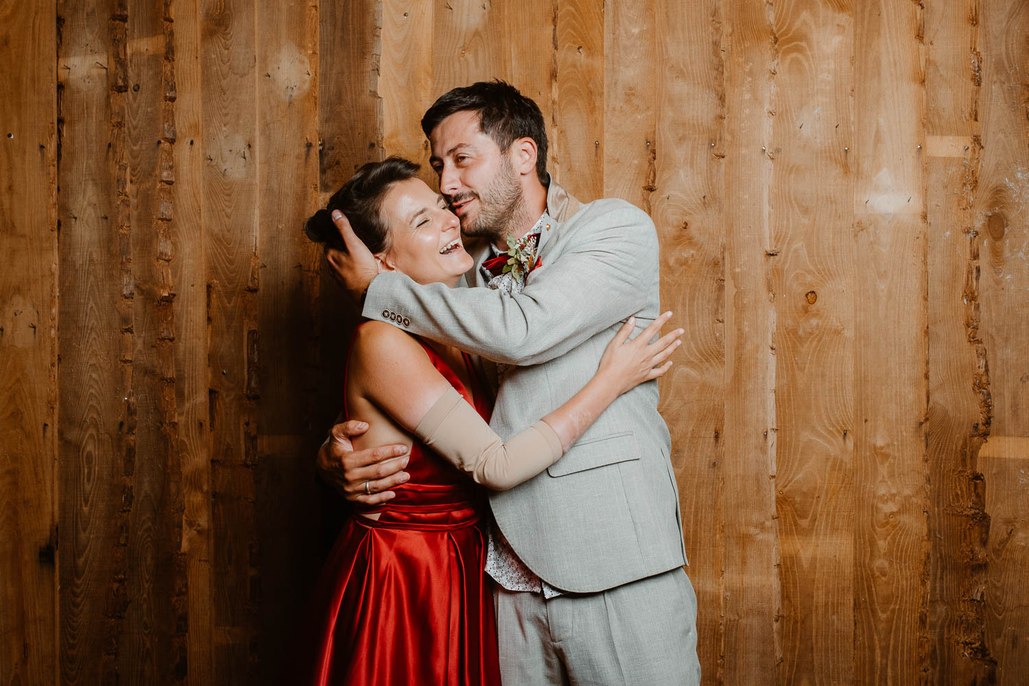 Studio photo lors de la soirée d’un mariage dans le Maine et Loire