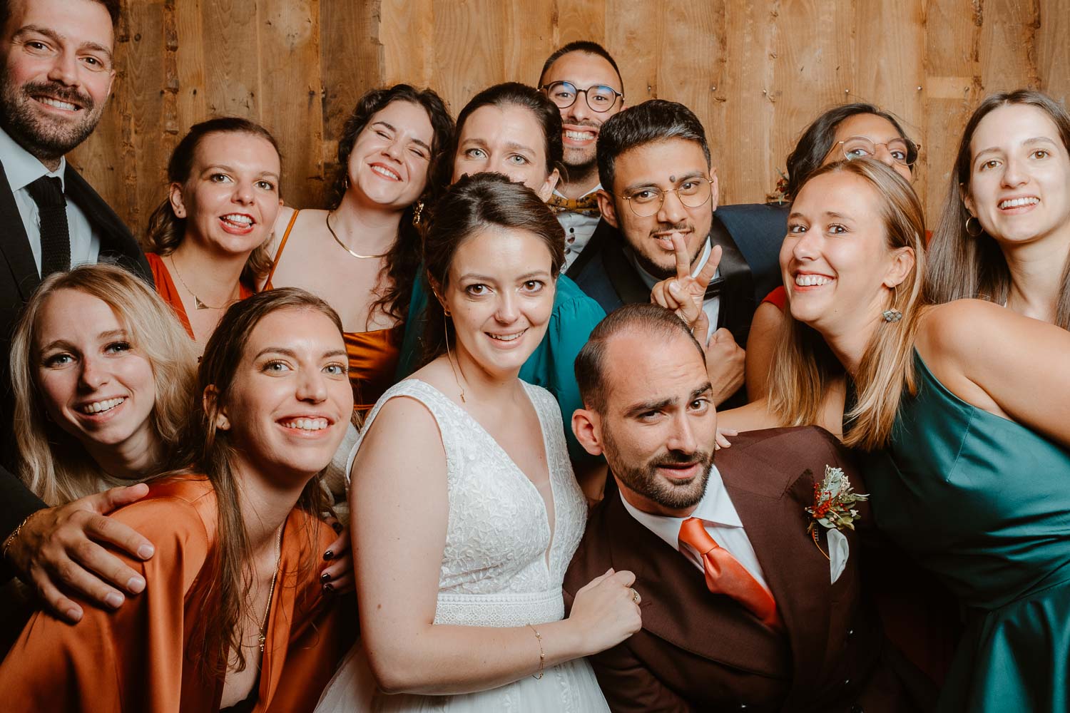 Studio photo lors de la soirée d’un mariage dans le Maine et Loire