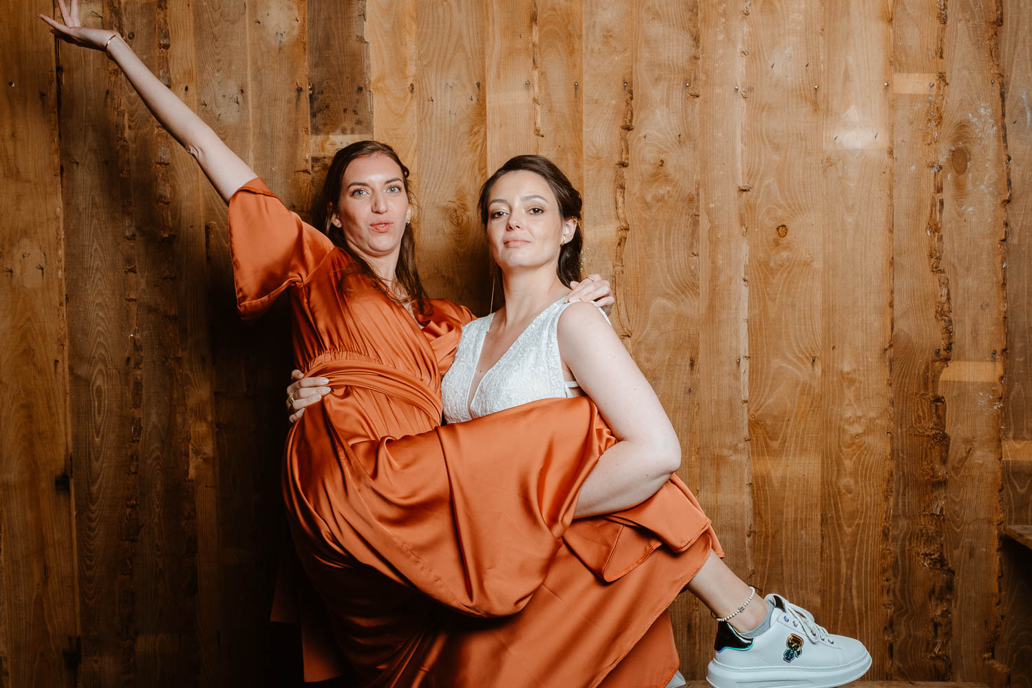 Studio photo lors de la soirée d’un mariage dans le Maine et Loire