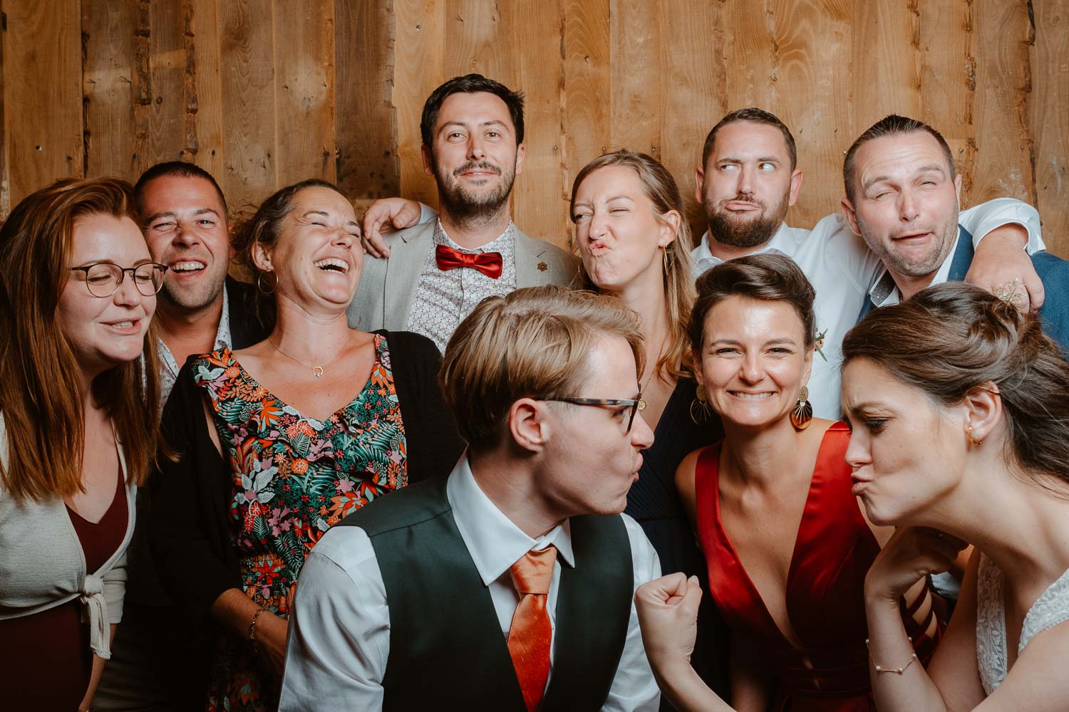 Studio photo lors de la soirée d’un mariage dans le Maine et Loire