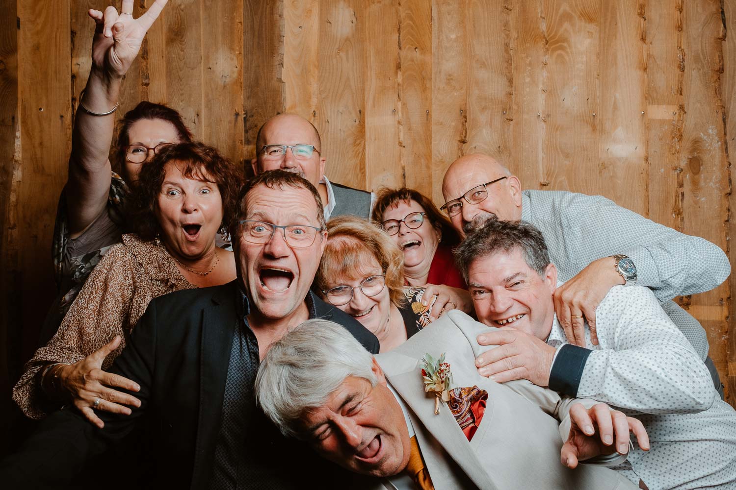 Studio photo lors de la soirée d’un mariage dans le Maine et Loire