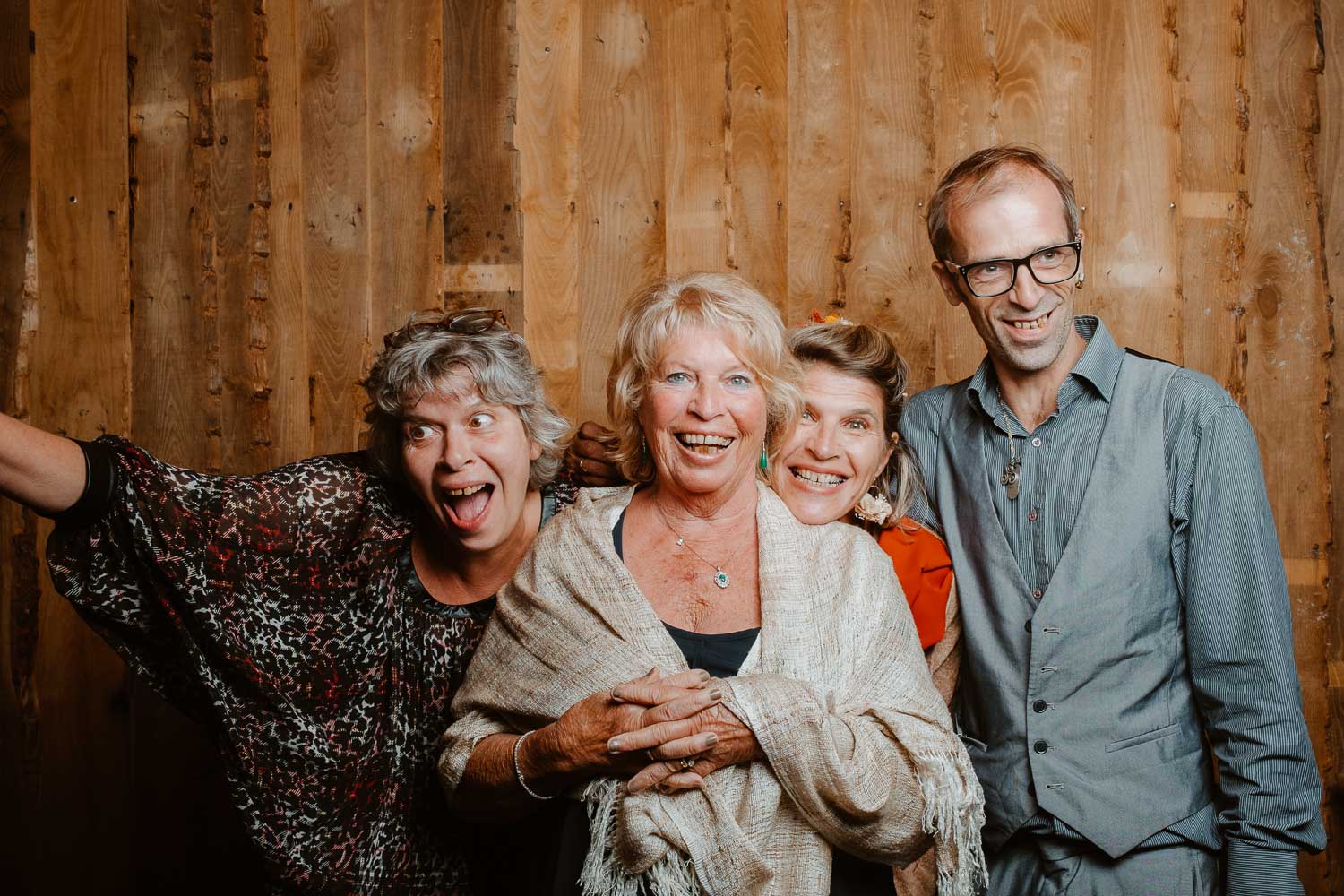 Studio photo lors de la soirée d’un mariage dans le Maine et Loire