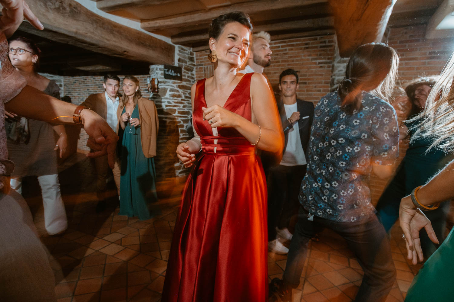 Soirée dansante et bal lors d’un mariage dans le Maine et Loire