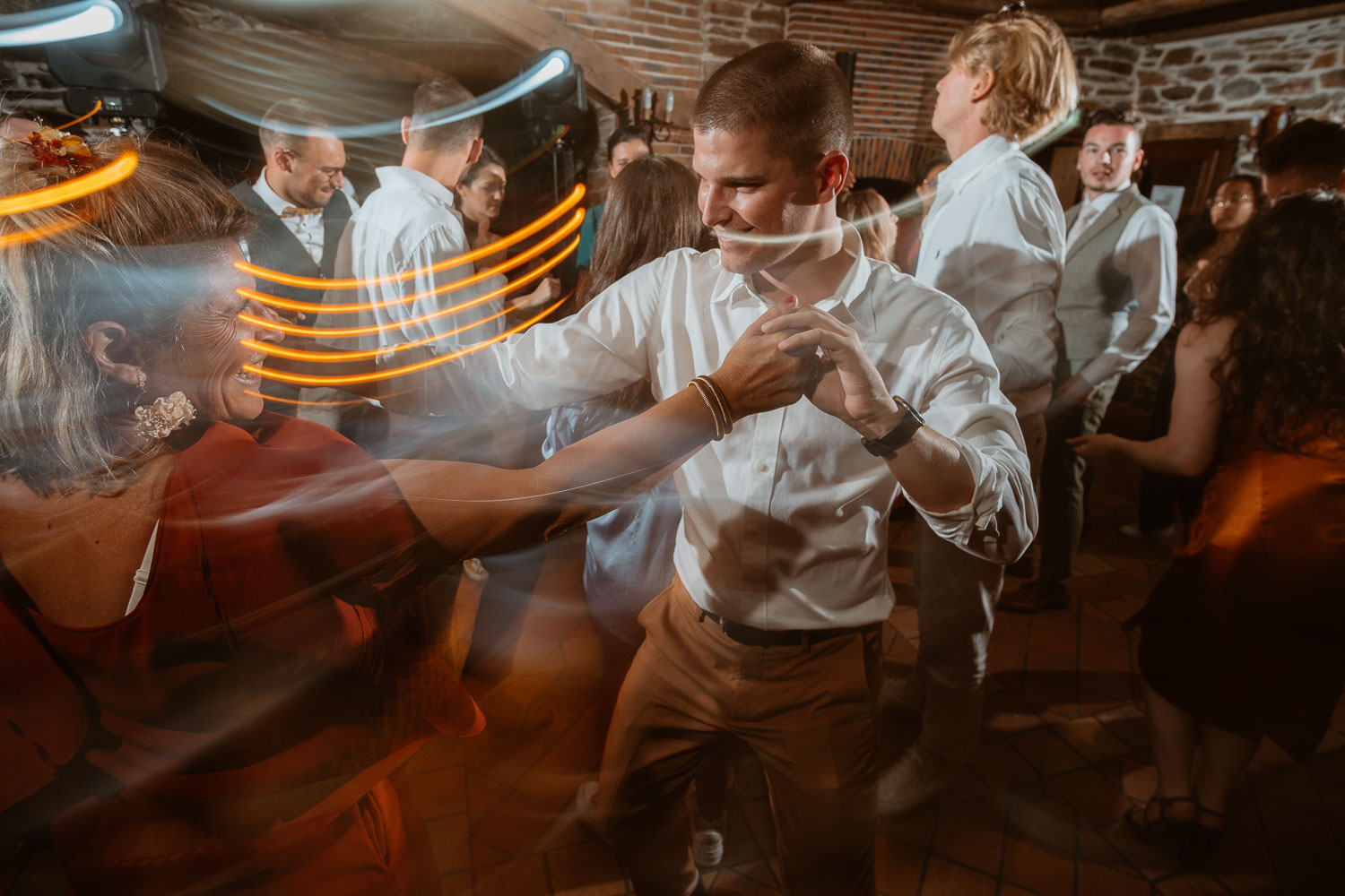 Soirée dansante et bal lors d’un mariage dans le Maine et Loire