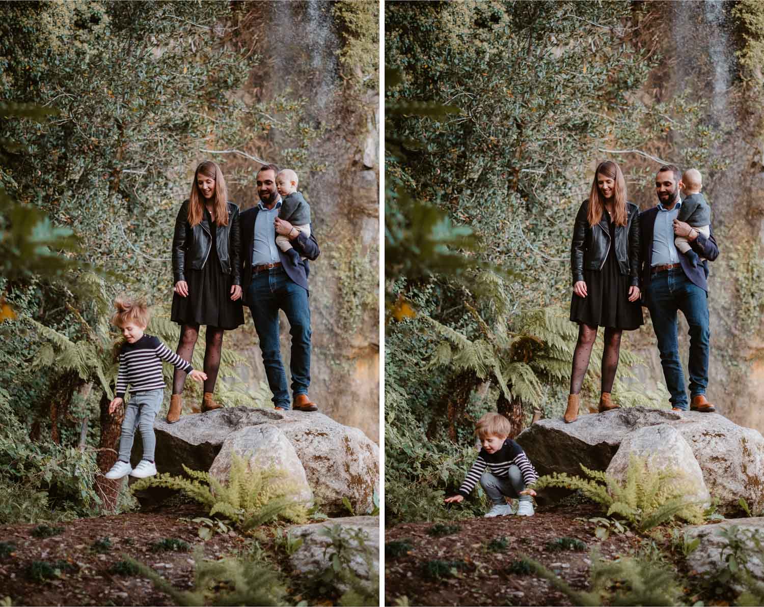 Reportage photo lors d’une séance famille au jardin extraordinaire de Nantes