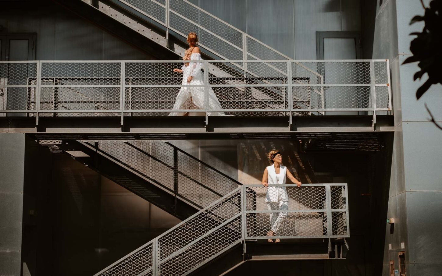 shooting d’inspiration d’un mariage lesbien à Nantes dans le cadre du salon atelier wedding par Geoffrey Arnoldy photographe