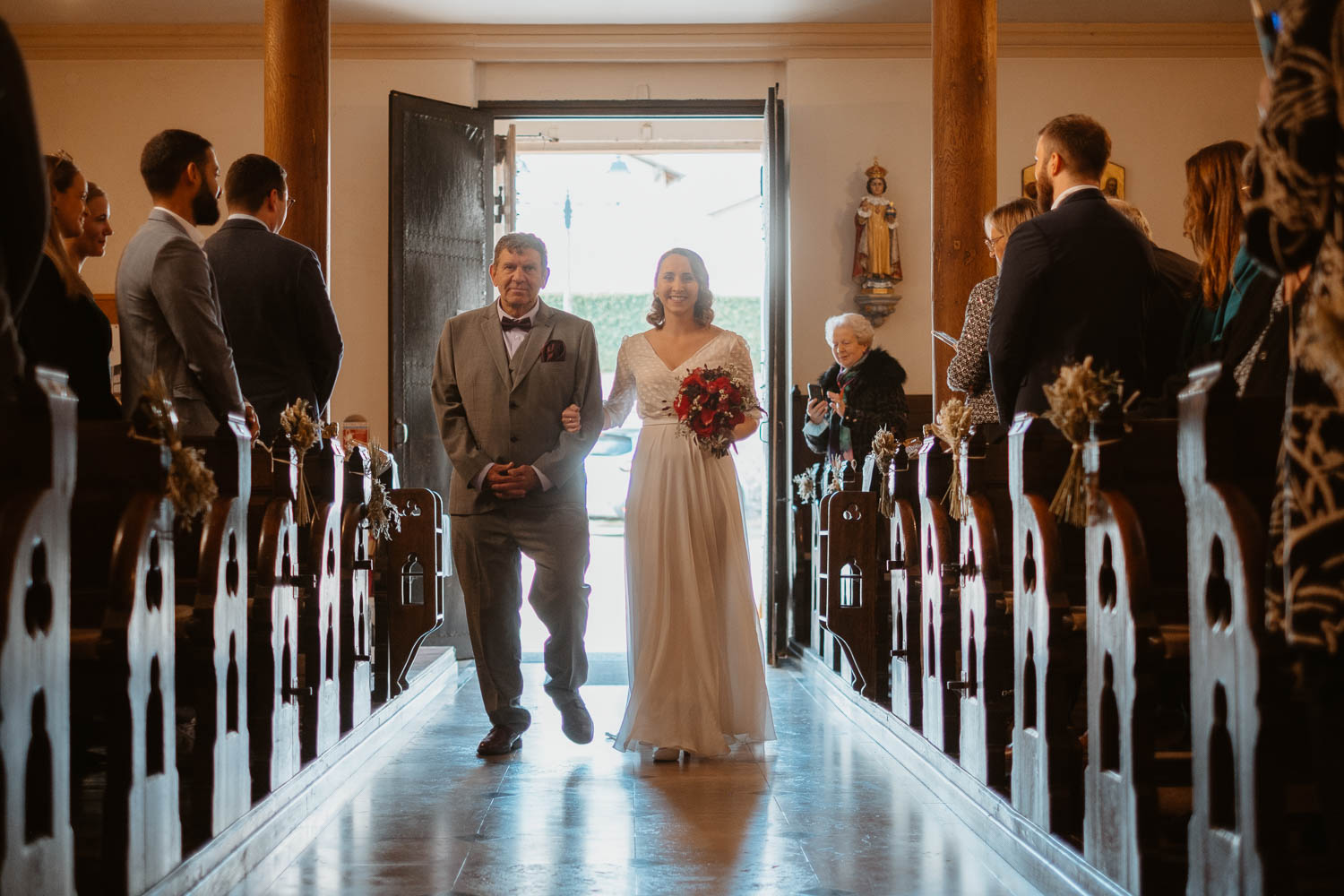 Reportage photo lifestyle de la cérémonie religieuse d’un mariage