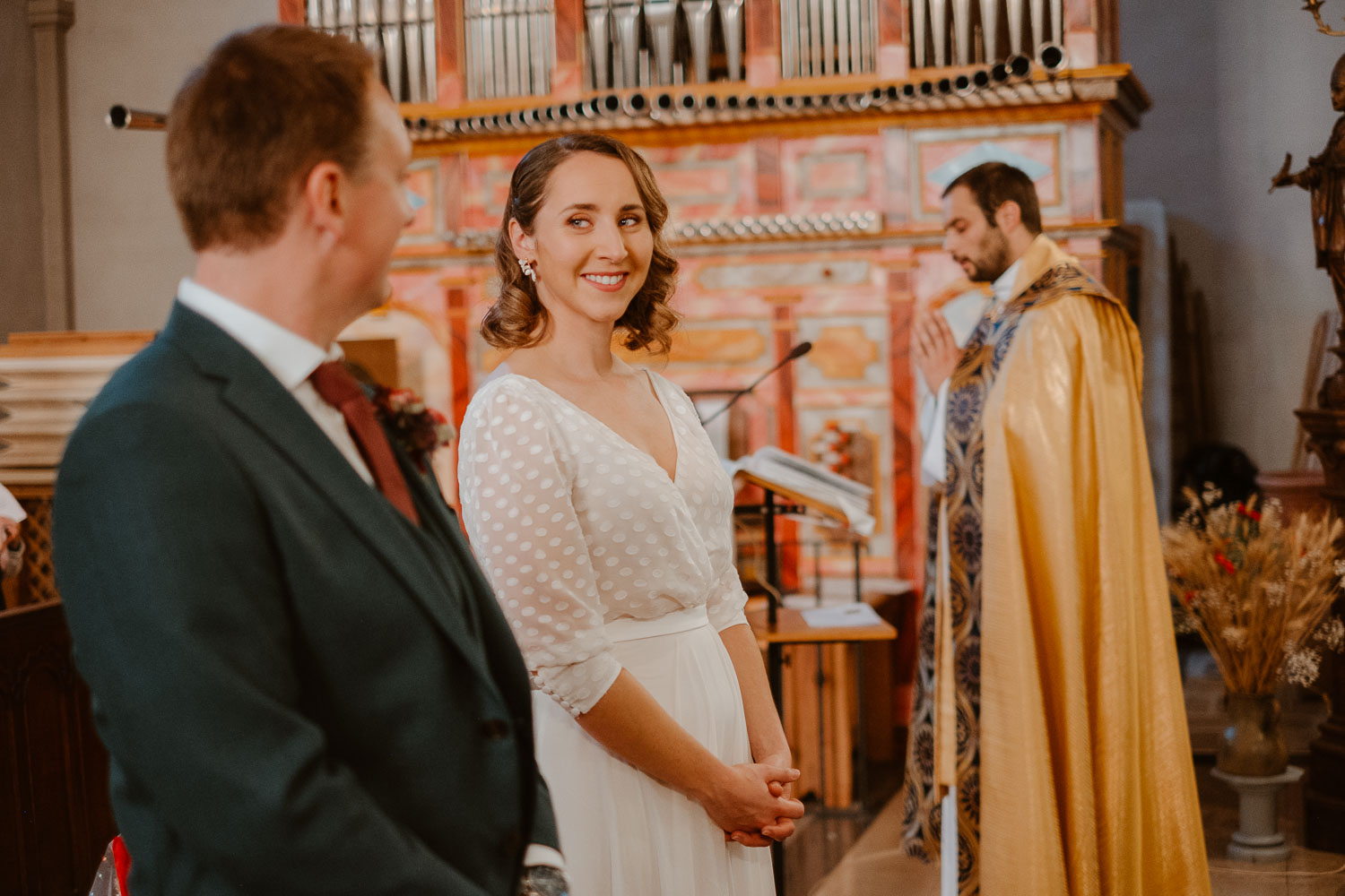 Reportage photo lifestyle de la cérémonie religieuse d’un mariage