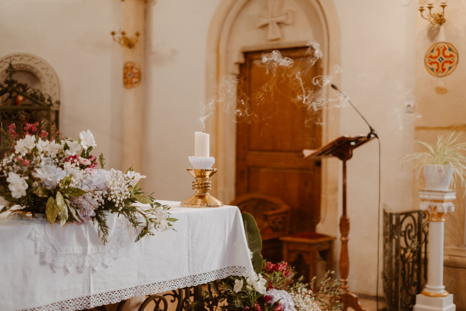 Reportage photo lifestyle de la cérémonie religieuse d’un mariage