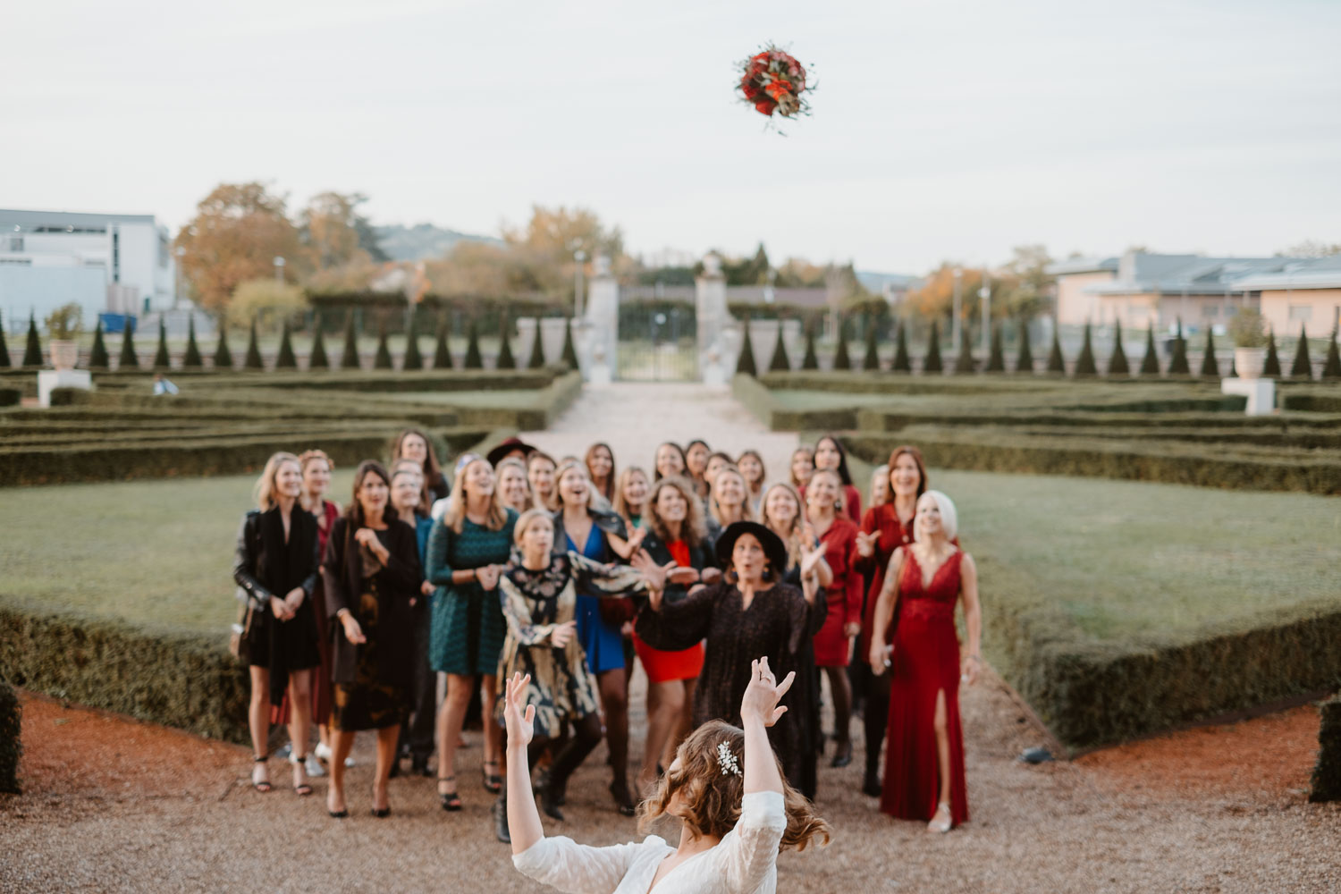 Reportage photo lifestyle d’un mariage d’automne sur le thème comédie musicale