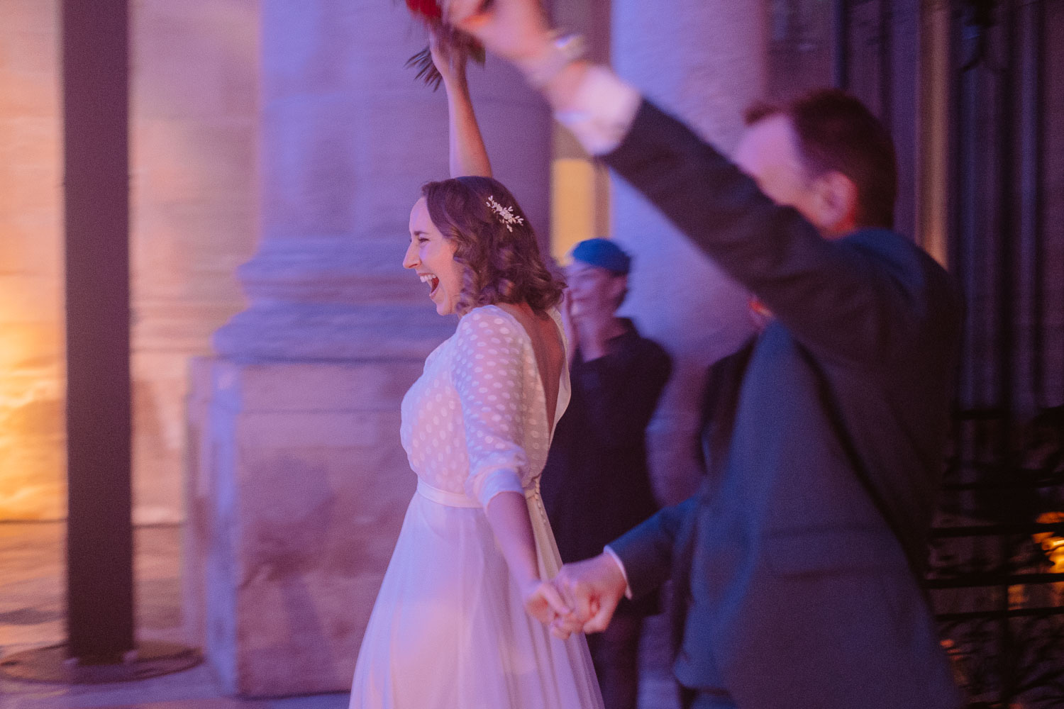 Reportage photo lifestyle d’un mariage d’automne sur le thème de la comédie musicale La La Land