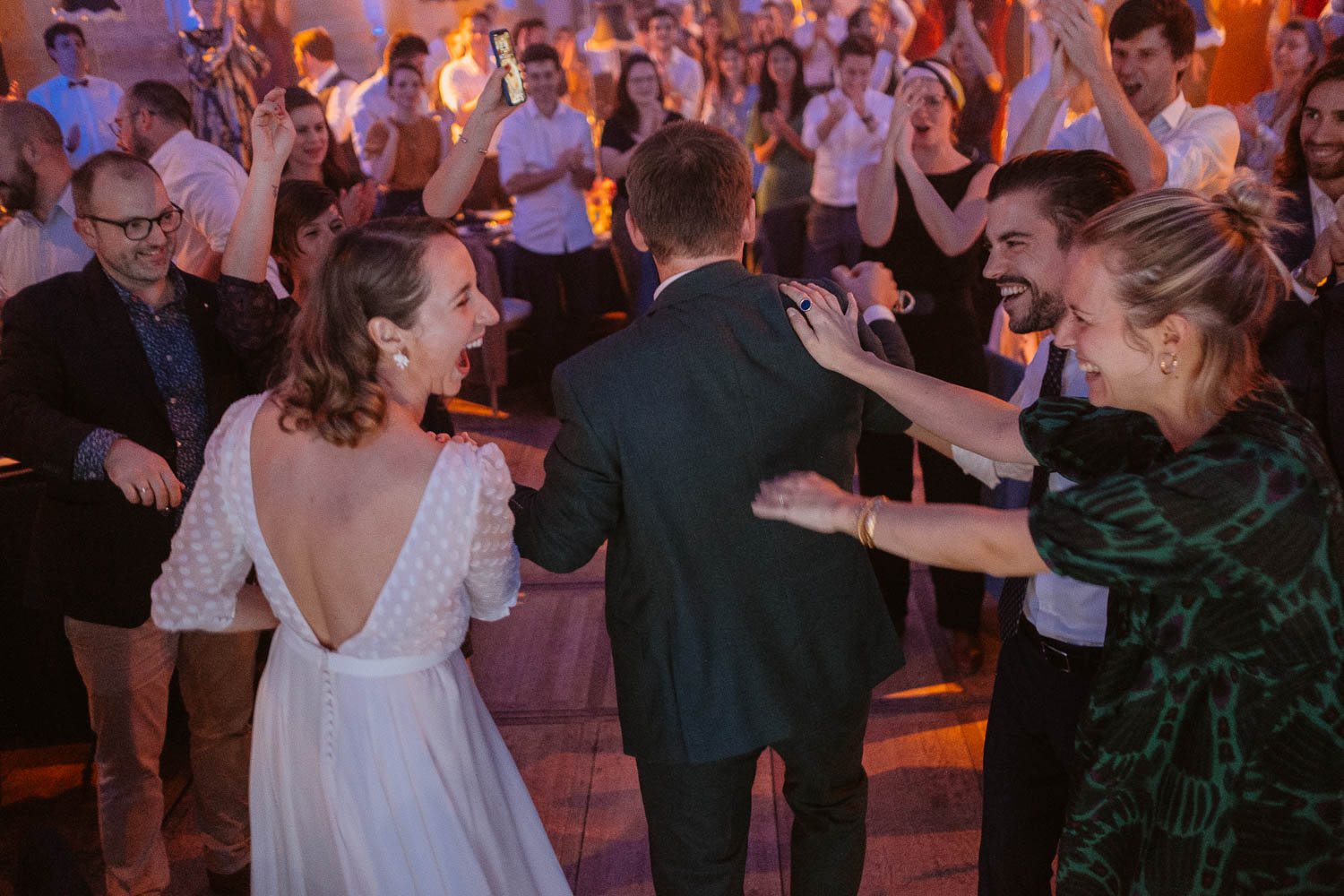 Reportage photo lifestyle d’un mariage d’automne sur le thème de la comédie musicale La La Land