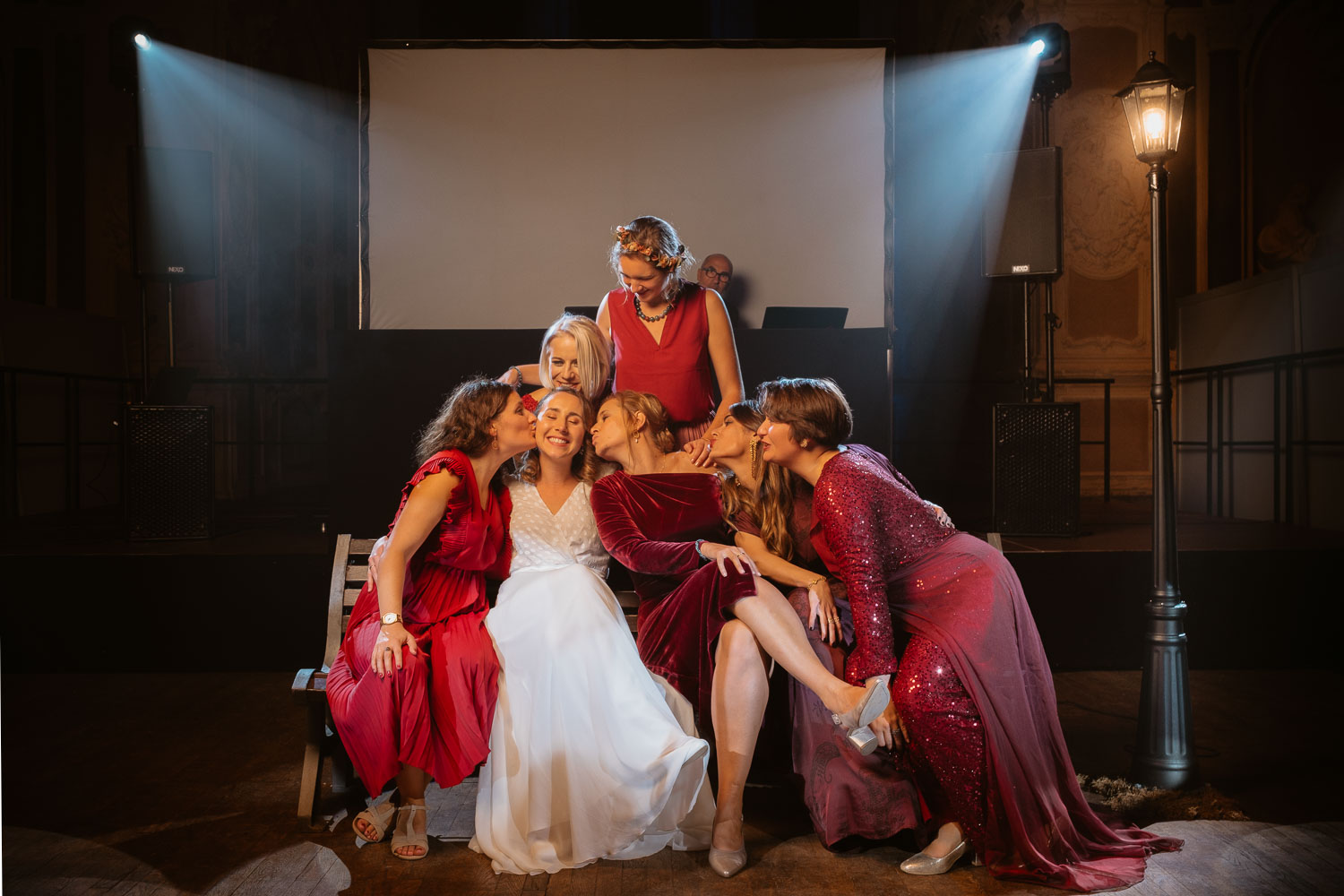 Reportage photo lifestyle d’un mariage d’automne sur le thème de la comédie musicale La La Land