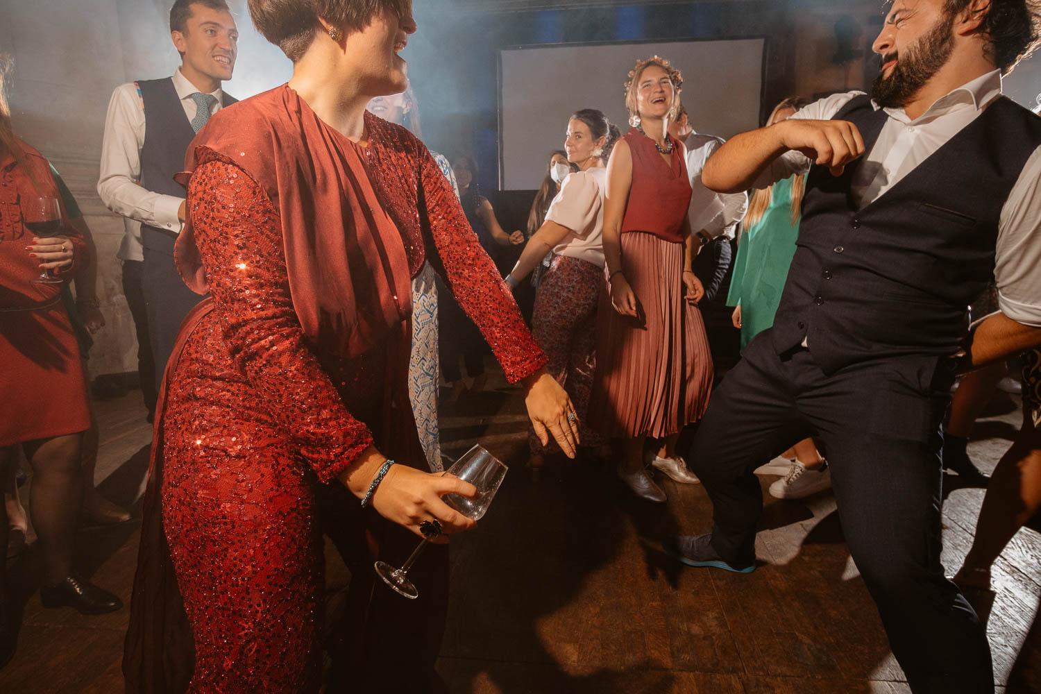 Soirée dansante et bal lors d’un mariage à l’Abbaye des Prémontrés