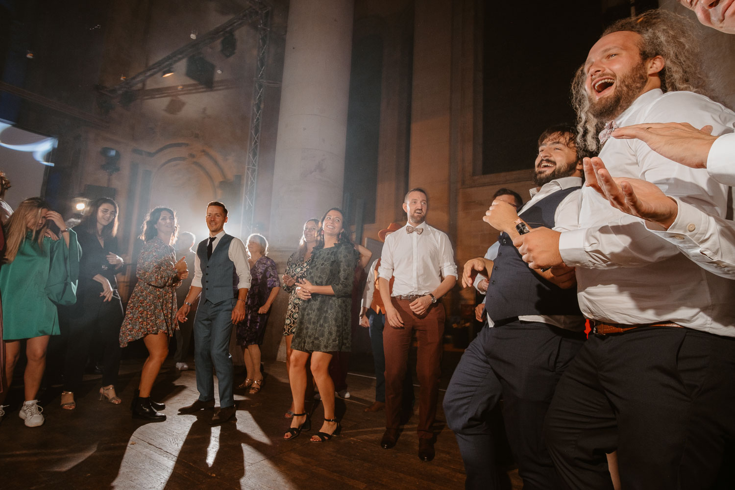 Soirée dansante et bal lors d’un mariage à l’Abbaye des Prémontrés