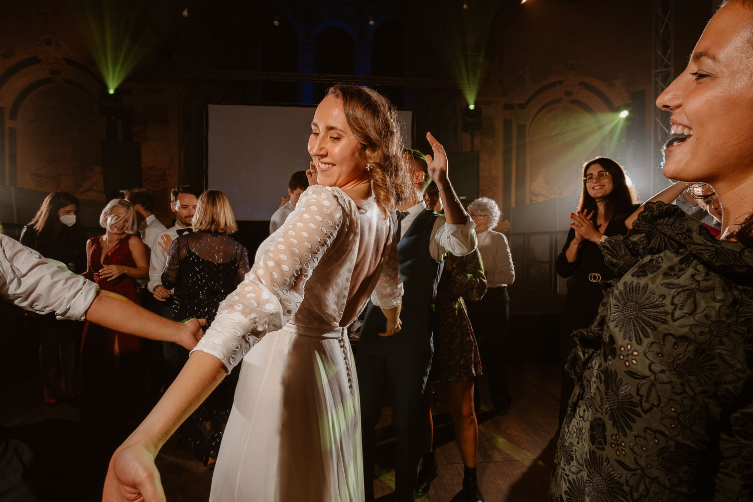 Soirée dansante et bal lors d’un mariage à l’Abbaye des Prémontrés