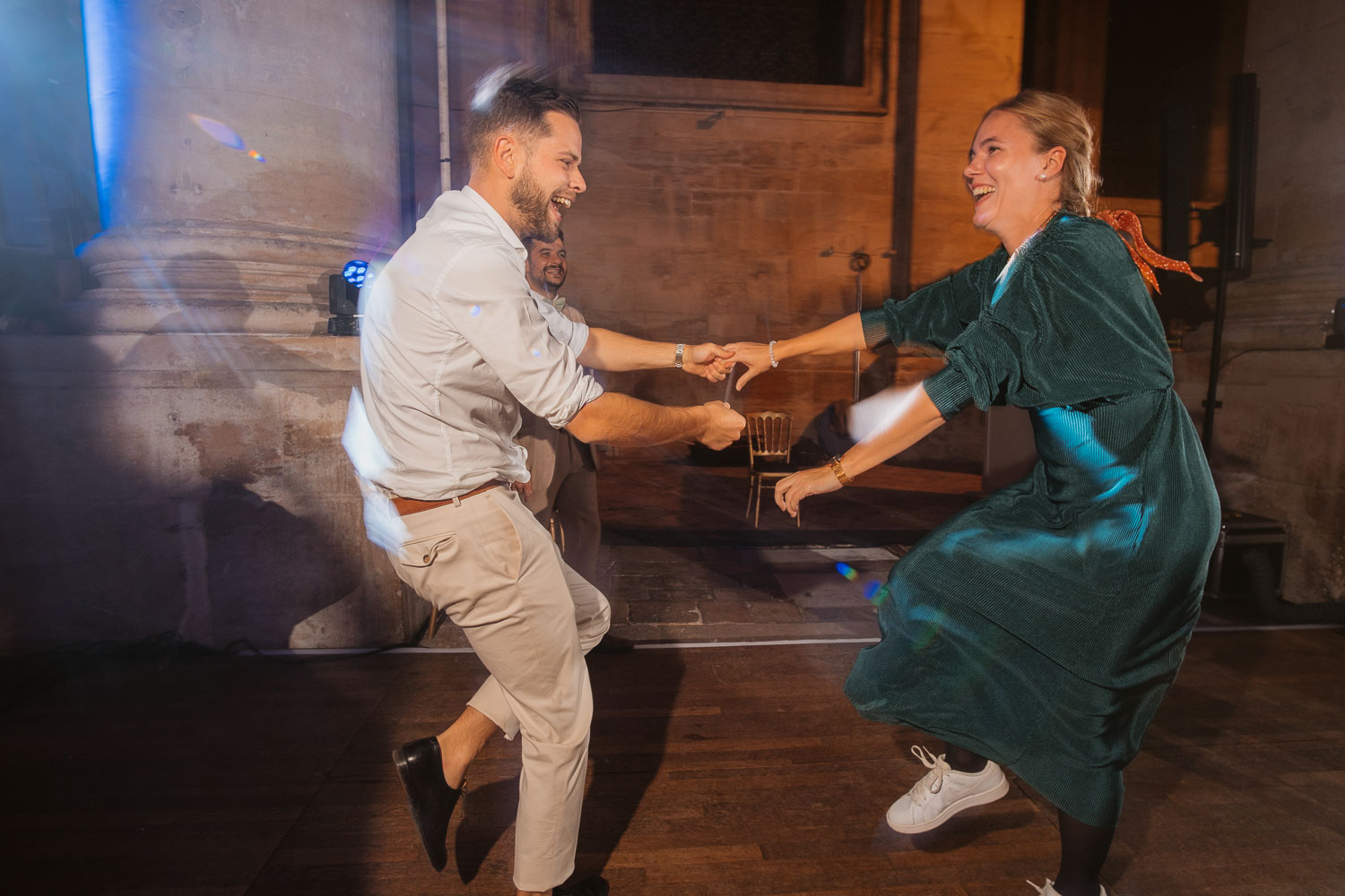 Soirée dansante et bal lors d’un mariage à l’Abbaye des Prémontrés