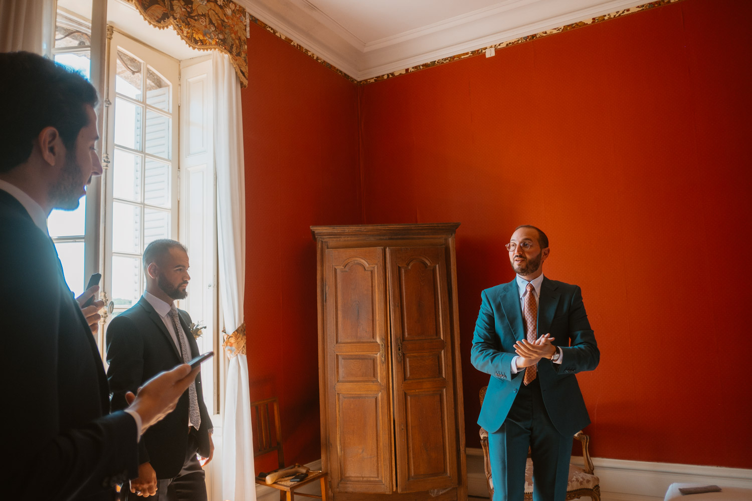 Mariage d’été au chateau du pordor à Avessac
