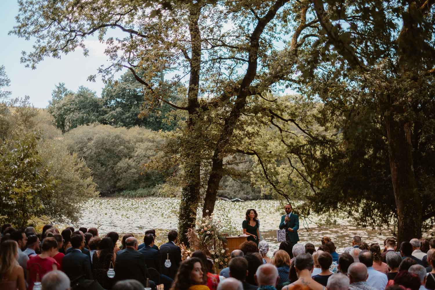 Mariage d'été au Chateau Pordor à Avessac