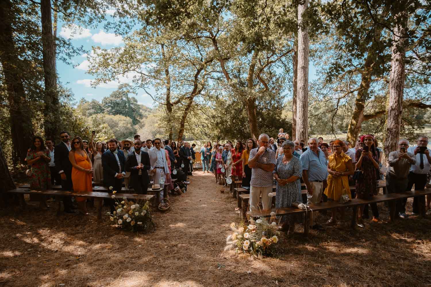 Mariage d'été au Chateau Pordor à Avessac