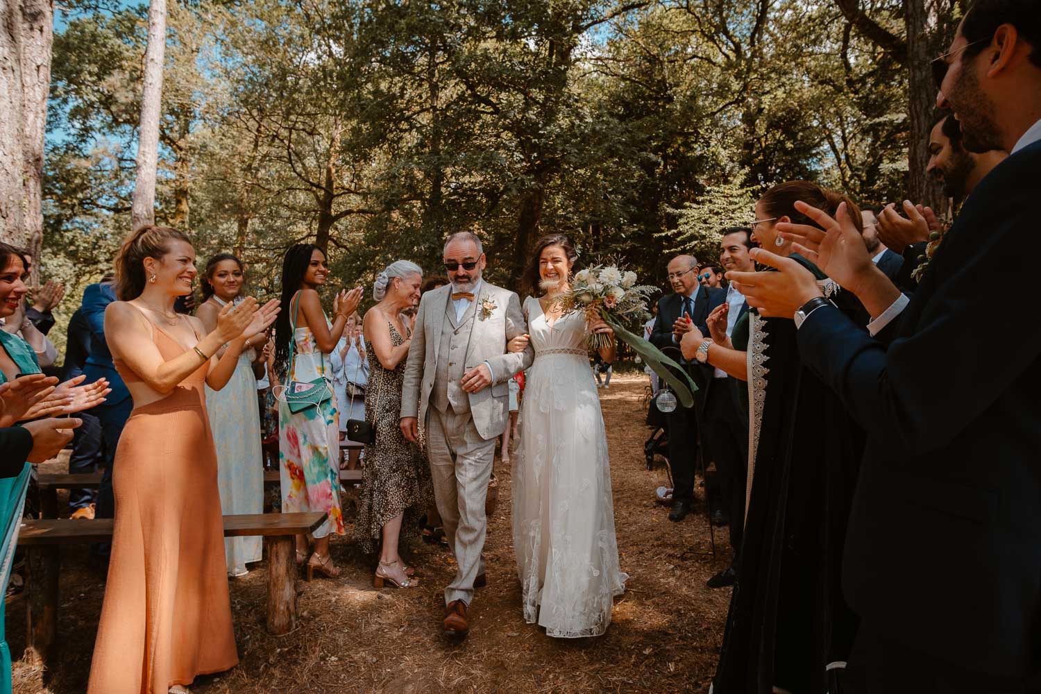 Mariage d'été au Chateau Pordor à Avessac