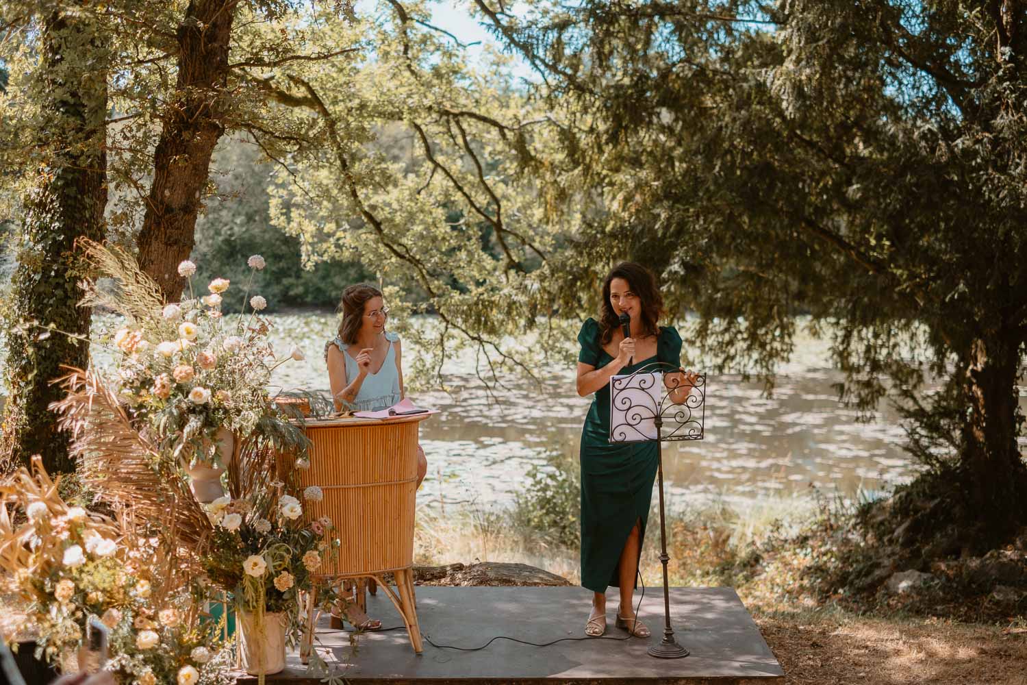 Mariage d'été au Chateau Pordor à Avessac
