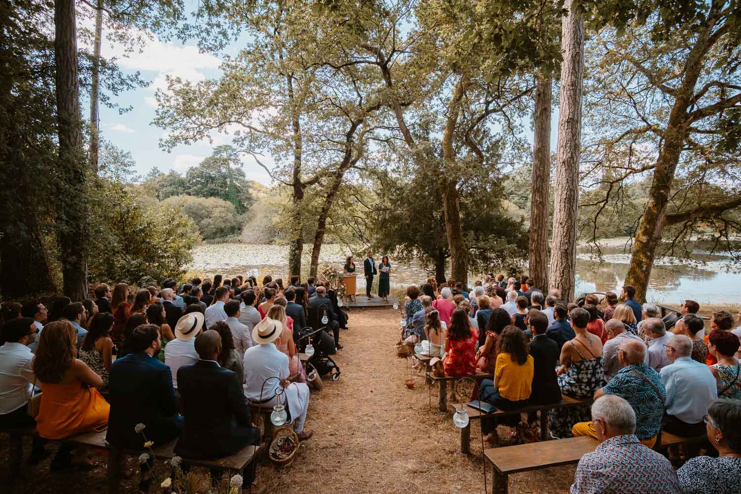 Mariage d'été au Chateau Pordor à Avessac
