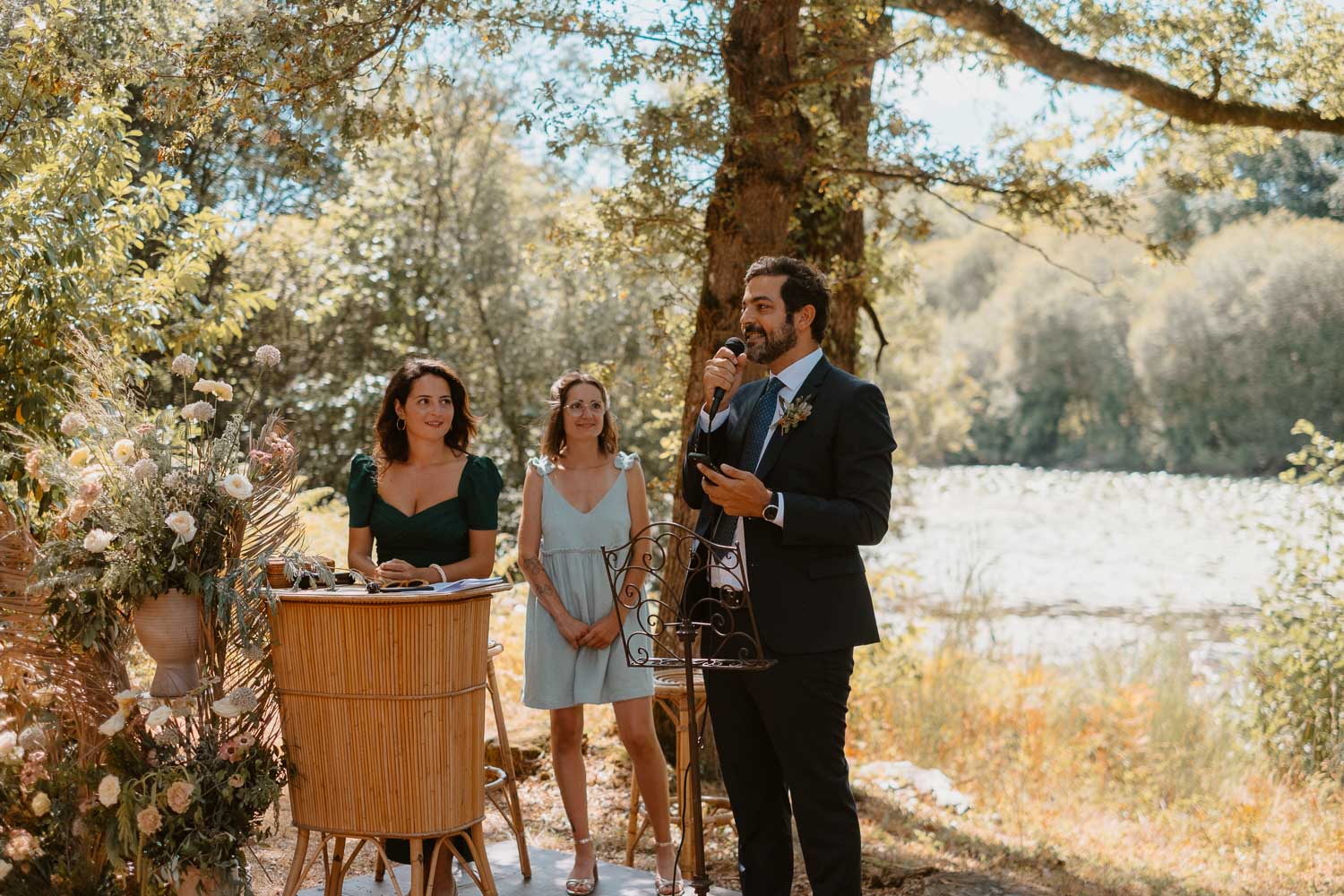 Mariage d'été au Chateau Pordor à Avessac